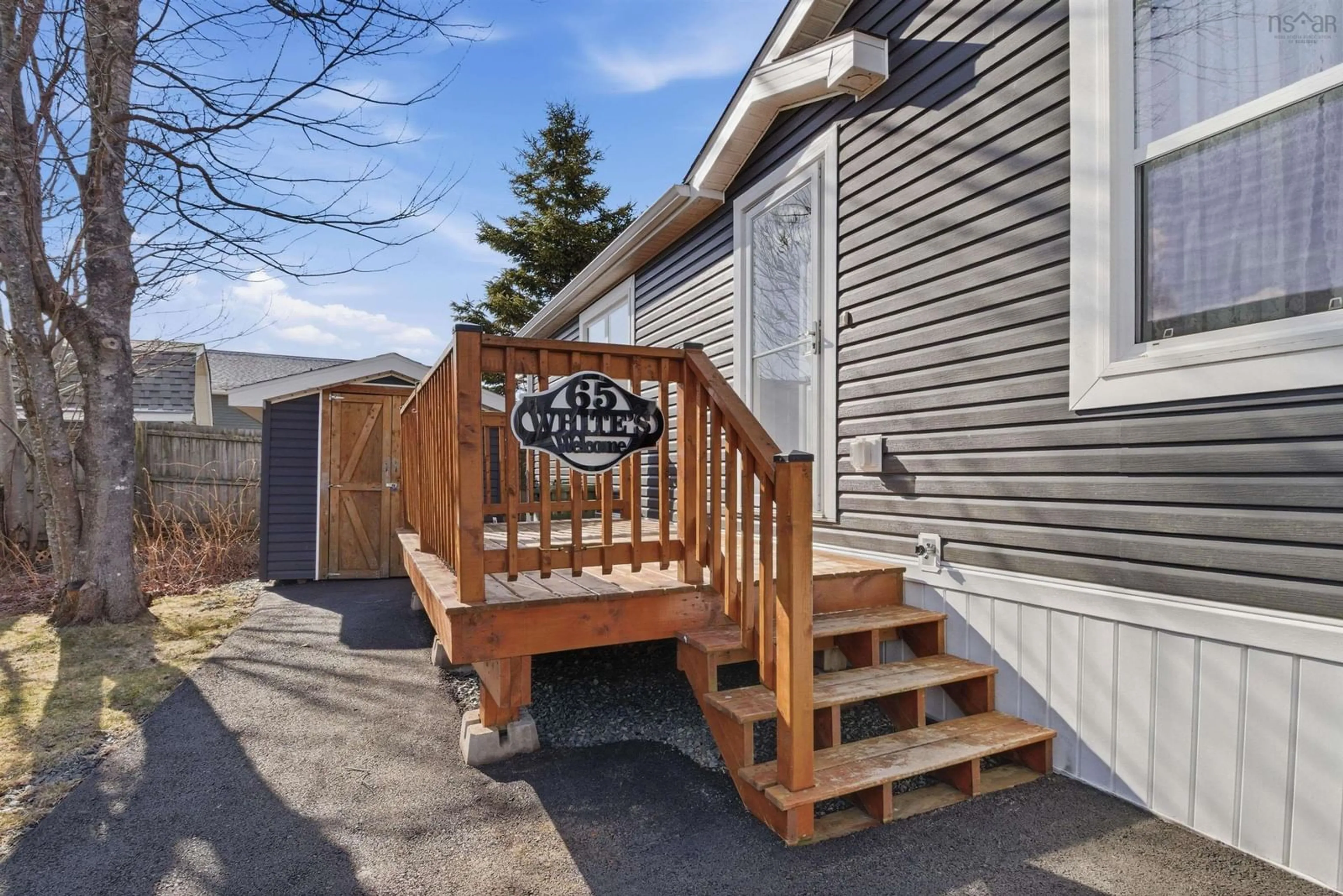 Patio, street for 65 Birchill Dr, Eastern Passage Nova Scotia B3G 1C8