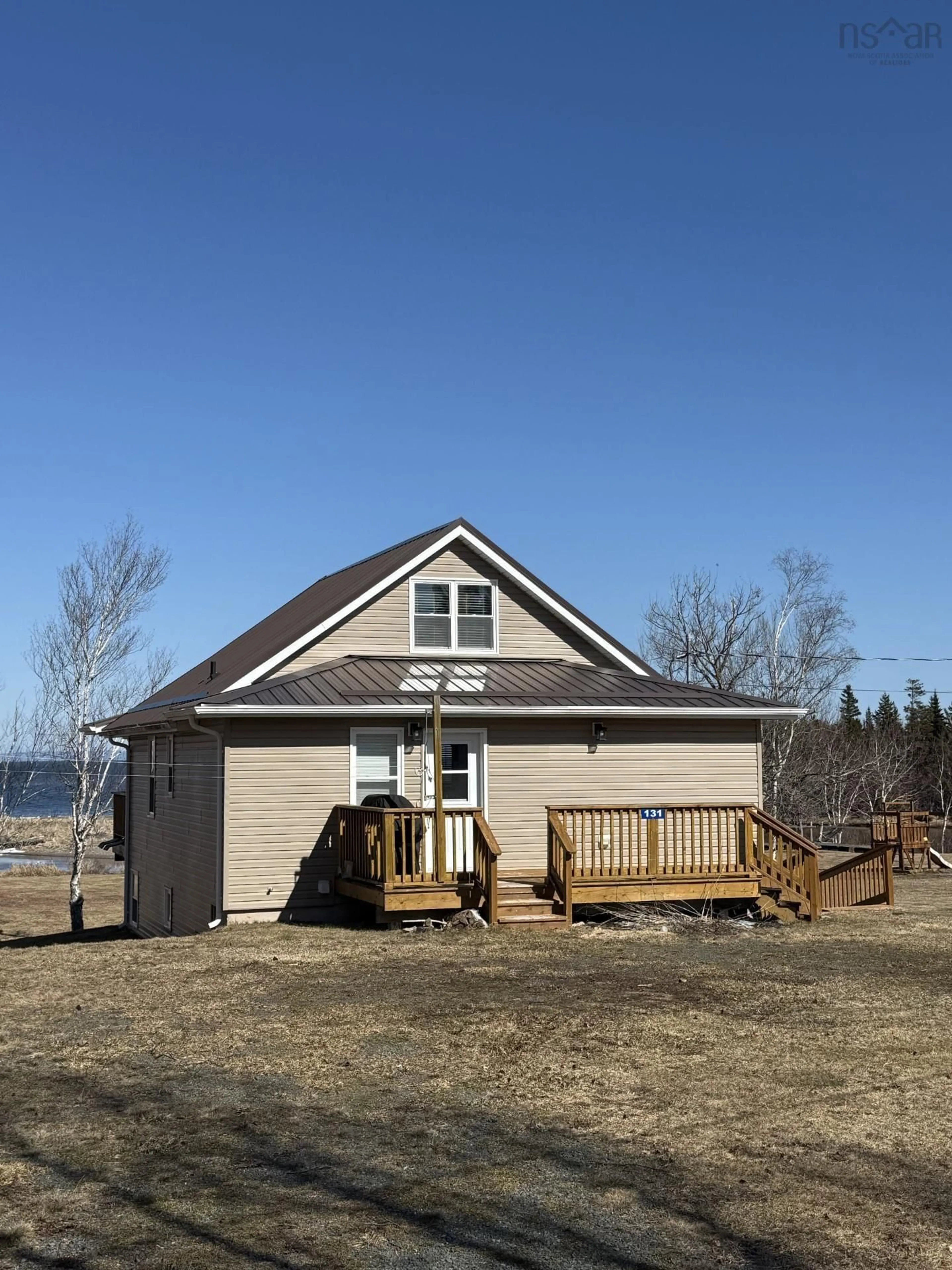 Home with vinyl exterior material, water/lake/river/ocean view for Macneil Road, Lakevale, N.S. #131, Lakevale Nova Scotia B2G 2L2