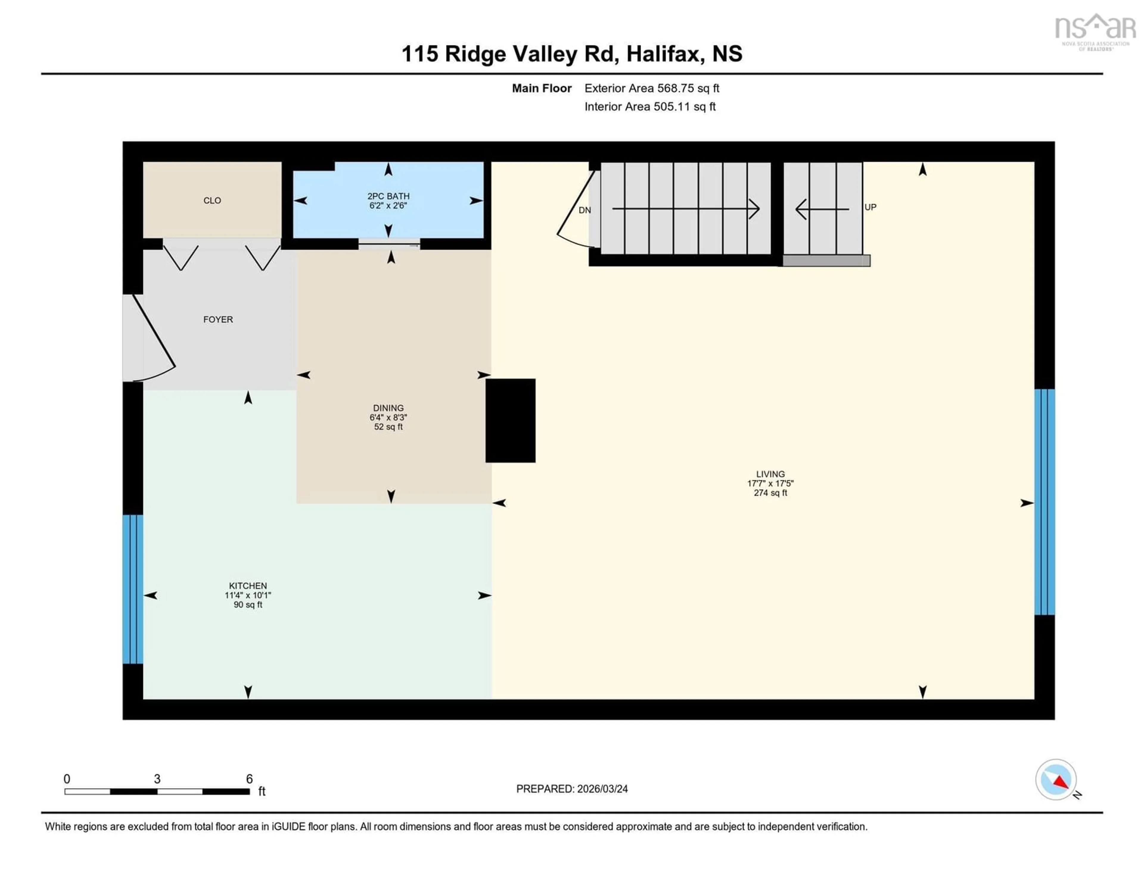 Floor plan for 115 Ridge Valley Rd, Halifax Nova Scotia B3P 2K1