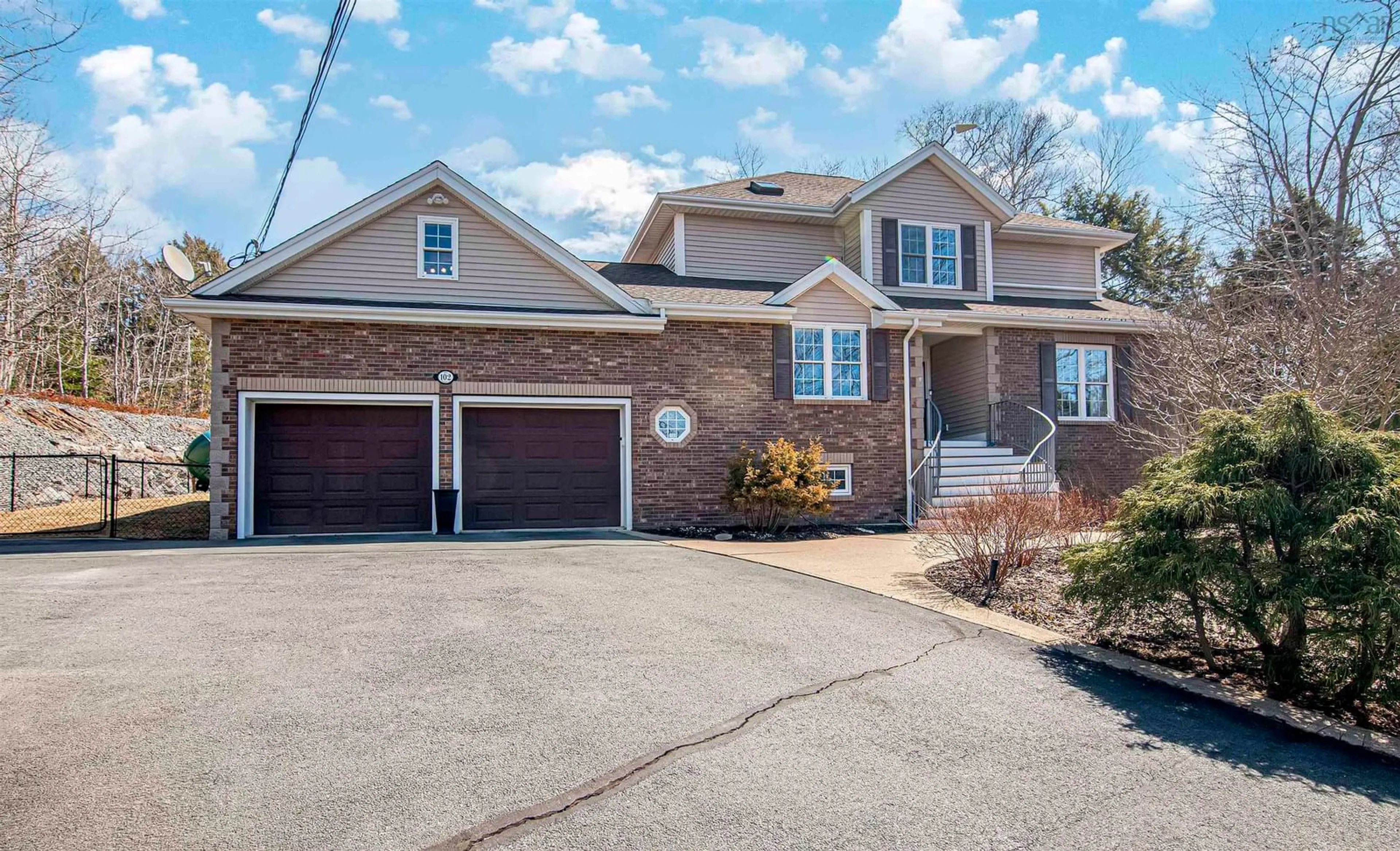 Home with brick exterior material, street for 102 Ingram Dr, Fall River Nova Scotia B2T 1A4