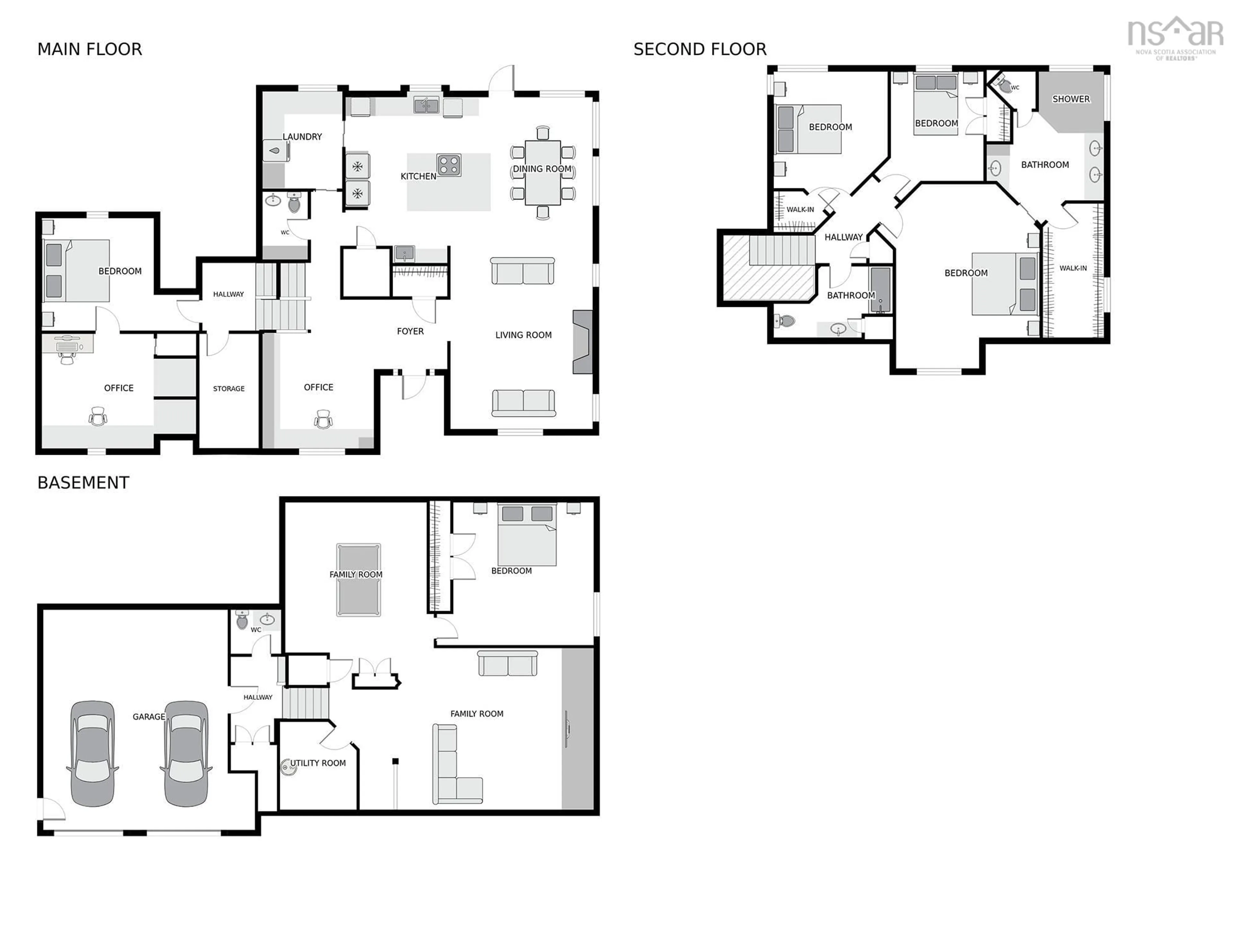 Floor plan for 102 Ingram Dr, Fall River Nova Scotia B2T 1A4