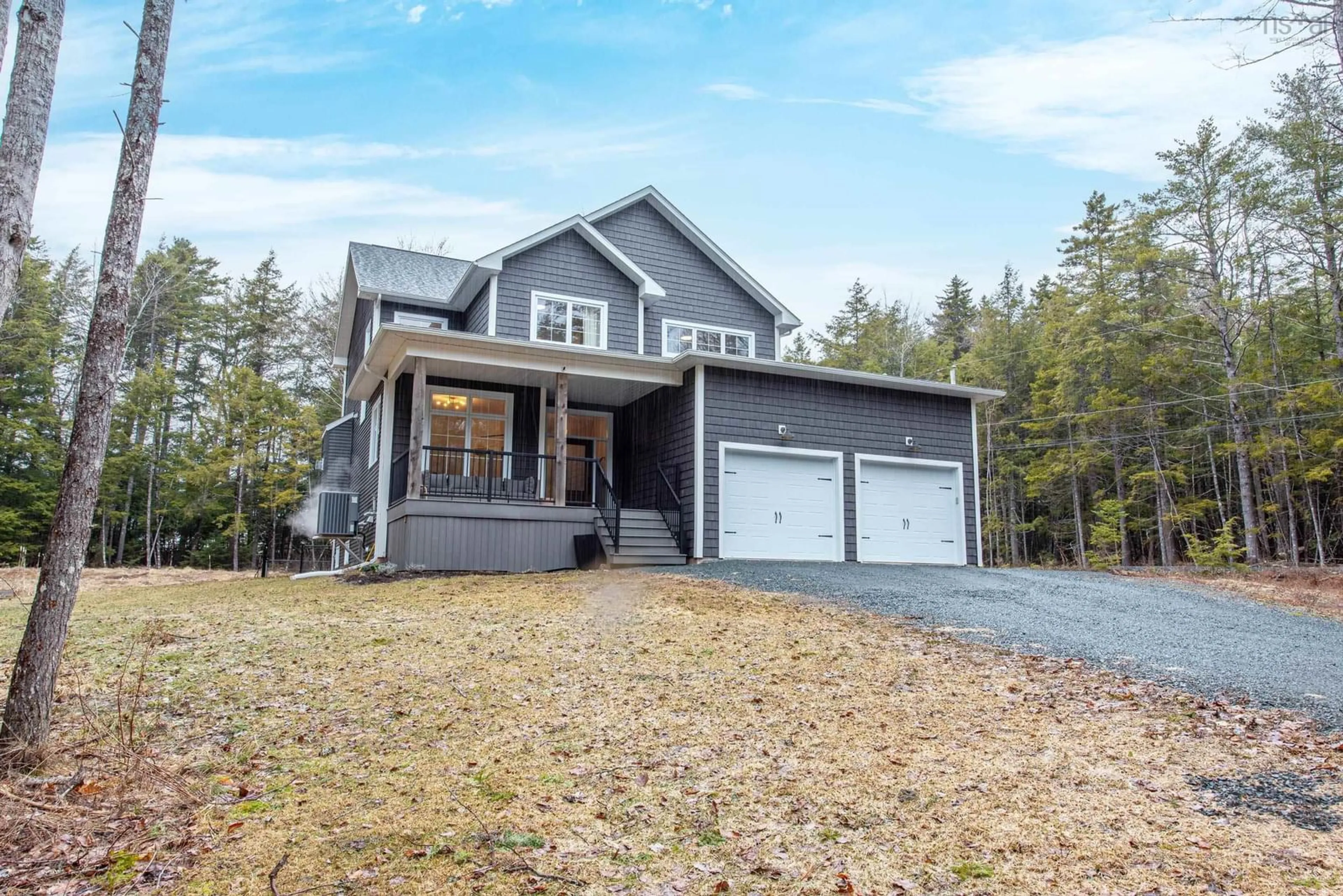 Home with vinyl exterior material, street for 38 Acorn Dr, Oakfield Nova Scotia B2T 1B2