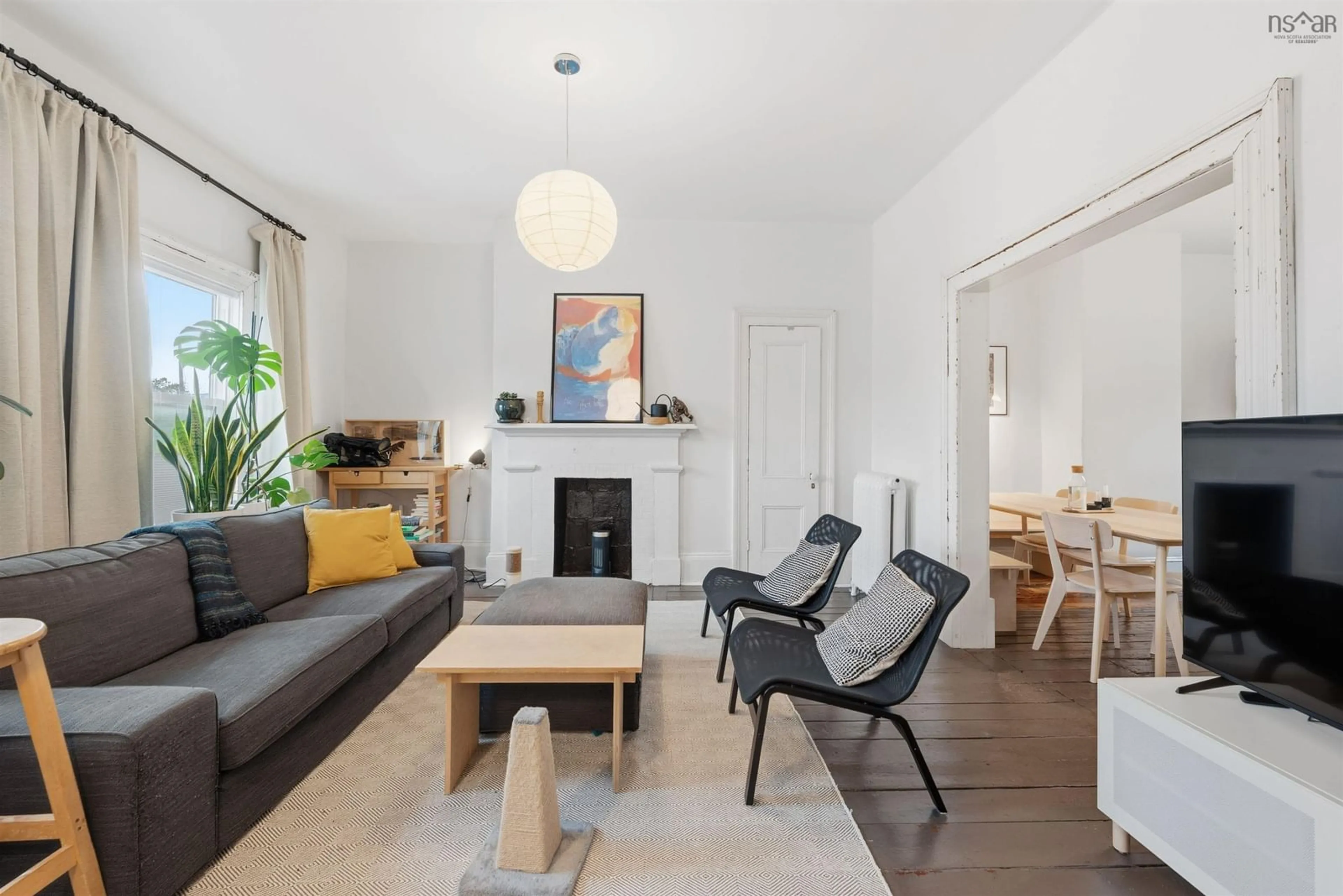 Living room with furniture, unknown for 2464 Creighton St, Halifax Nova Scotia B3K 3S1