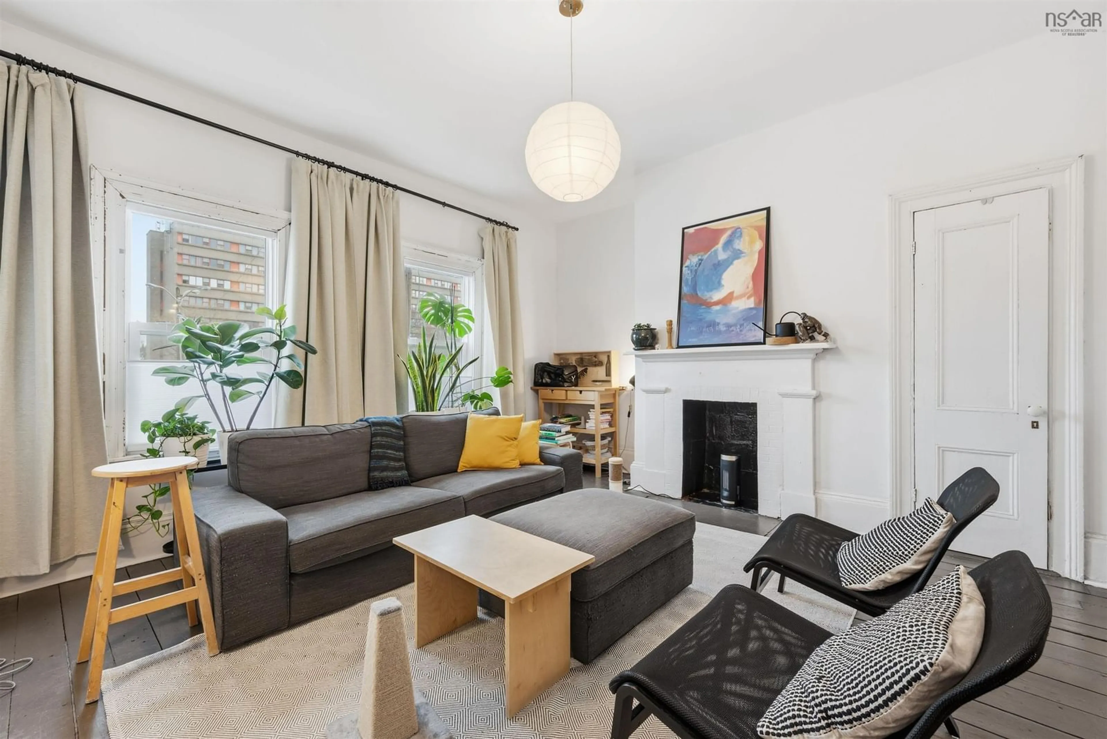 Living room with furniture, unknown for 2464 Creighton St, Halifax Nova Scotia B3K 3S1