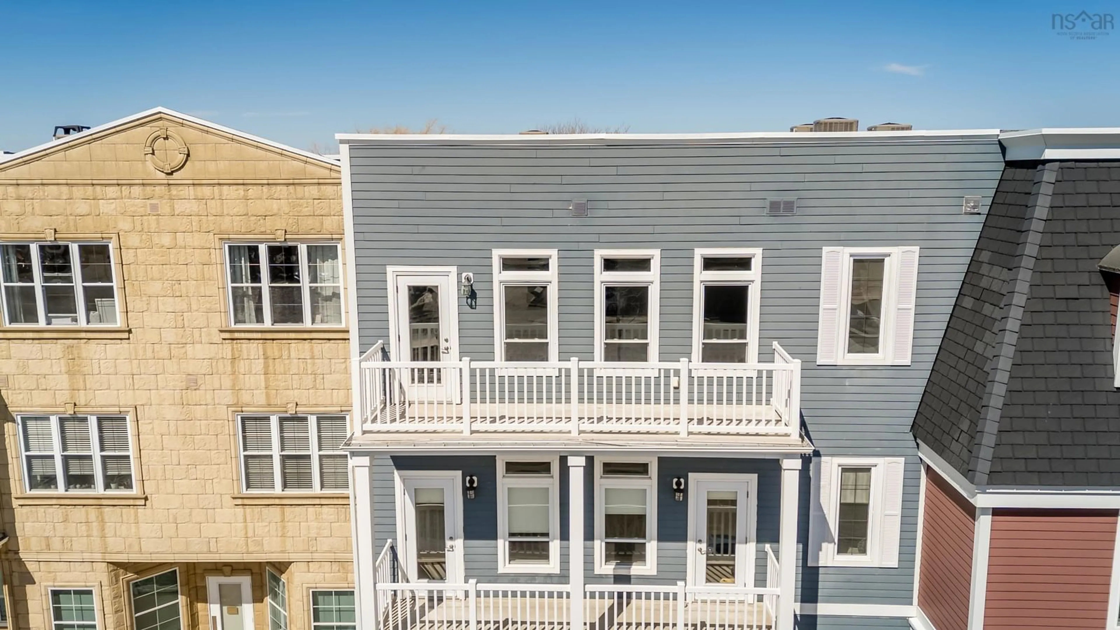 Home with vinyl exterior material, street for 24 Harbourside Dr #302, Wolfville Nova Scotia B4P 2C1