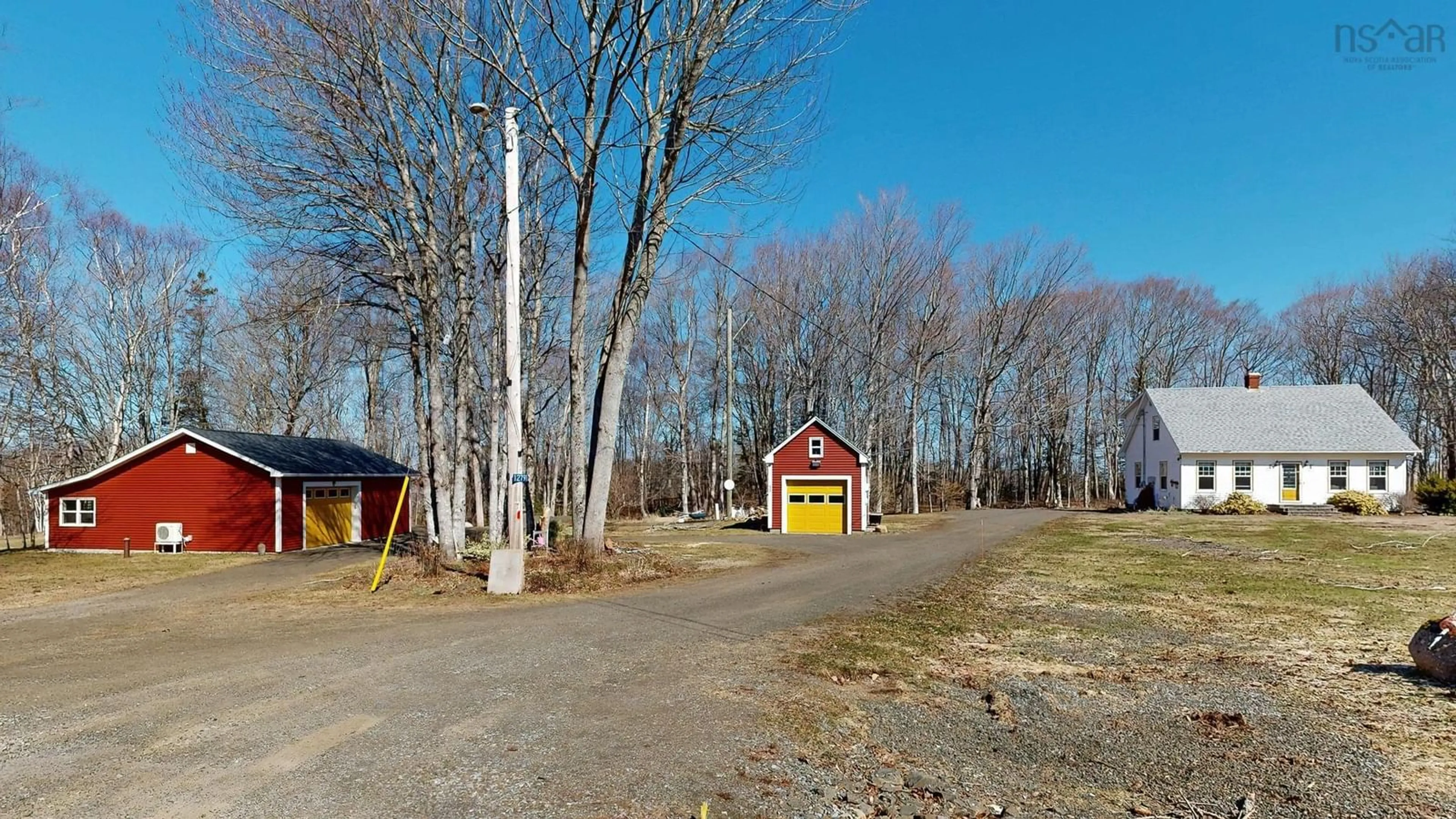 A pic from outside/outdoor area/front of a property/back of a property/a pic from drone, street for 12791 Shore Rd, Moshers Corner Nova Scotia B0S 1P0