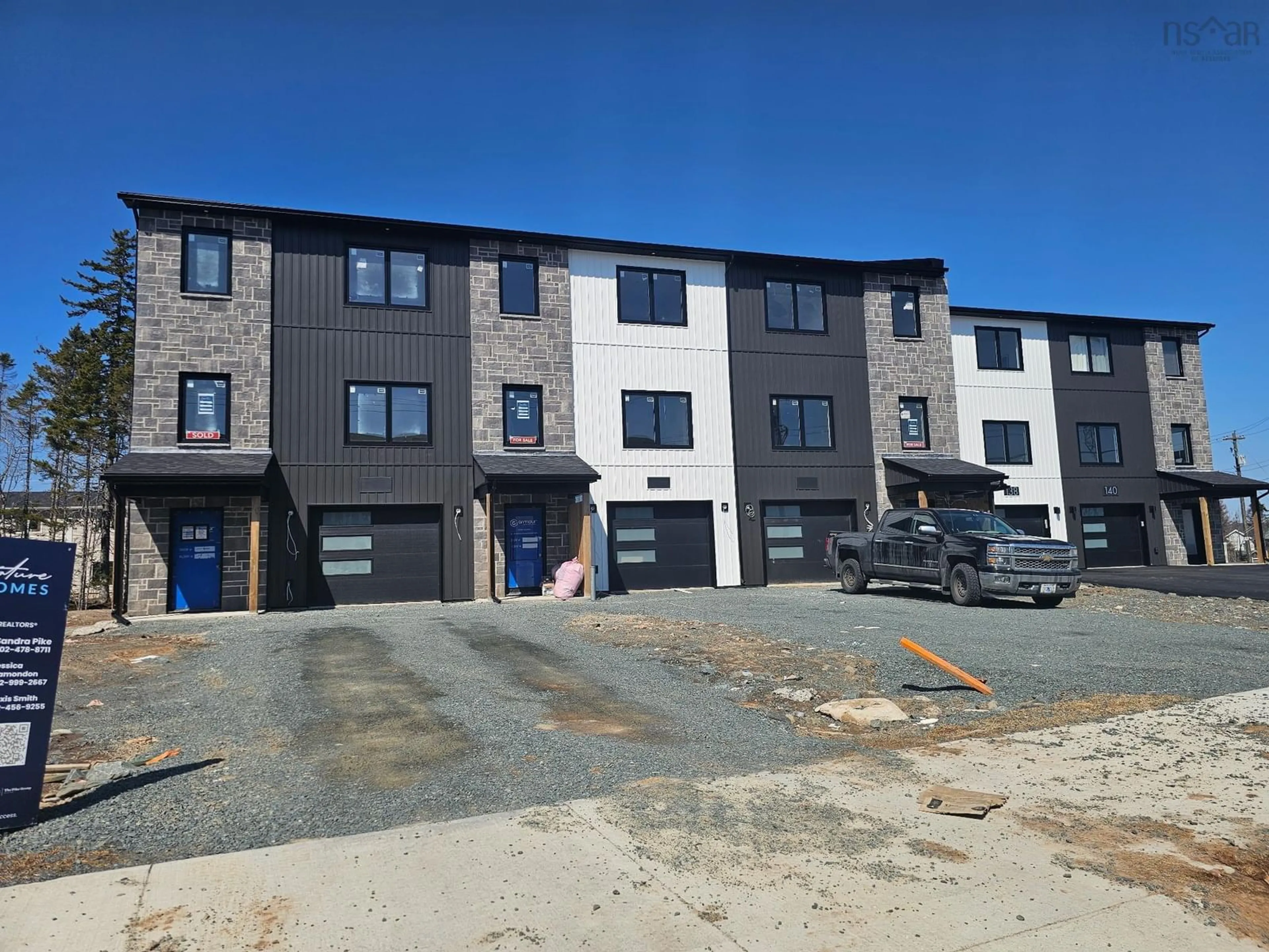 A pic from outside/outdoor area/front of a property/back of a property/a pic from drone, unknown for 136 Stephs Street #C, Bedford Nova Scotia B4B 1H1
