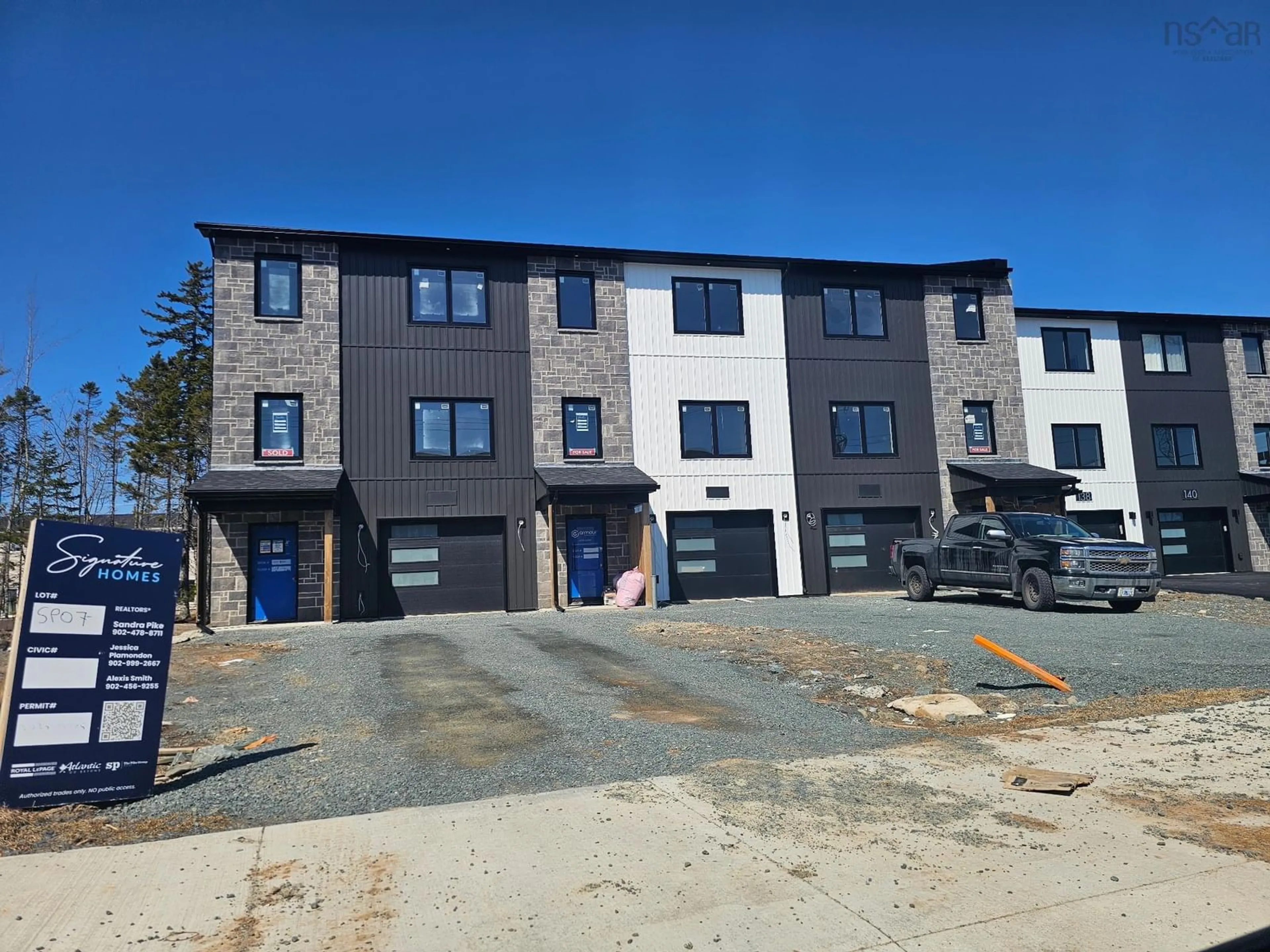 A pic from outside/outdoor area/front of a property/back of a property/a pic from drone, street for 134 Stephs Street #B, Bedford Nova Scotia B4B 1H1