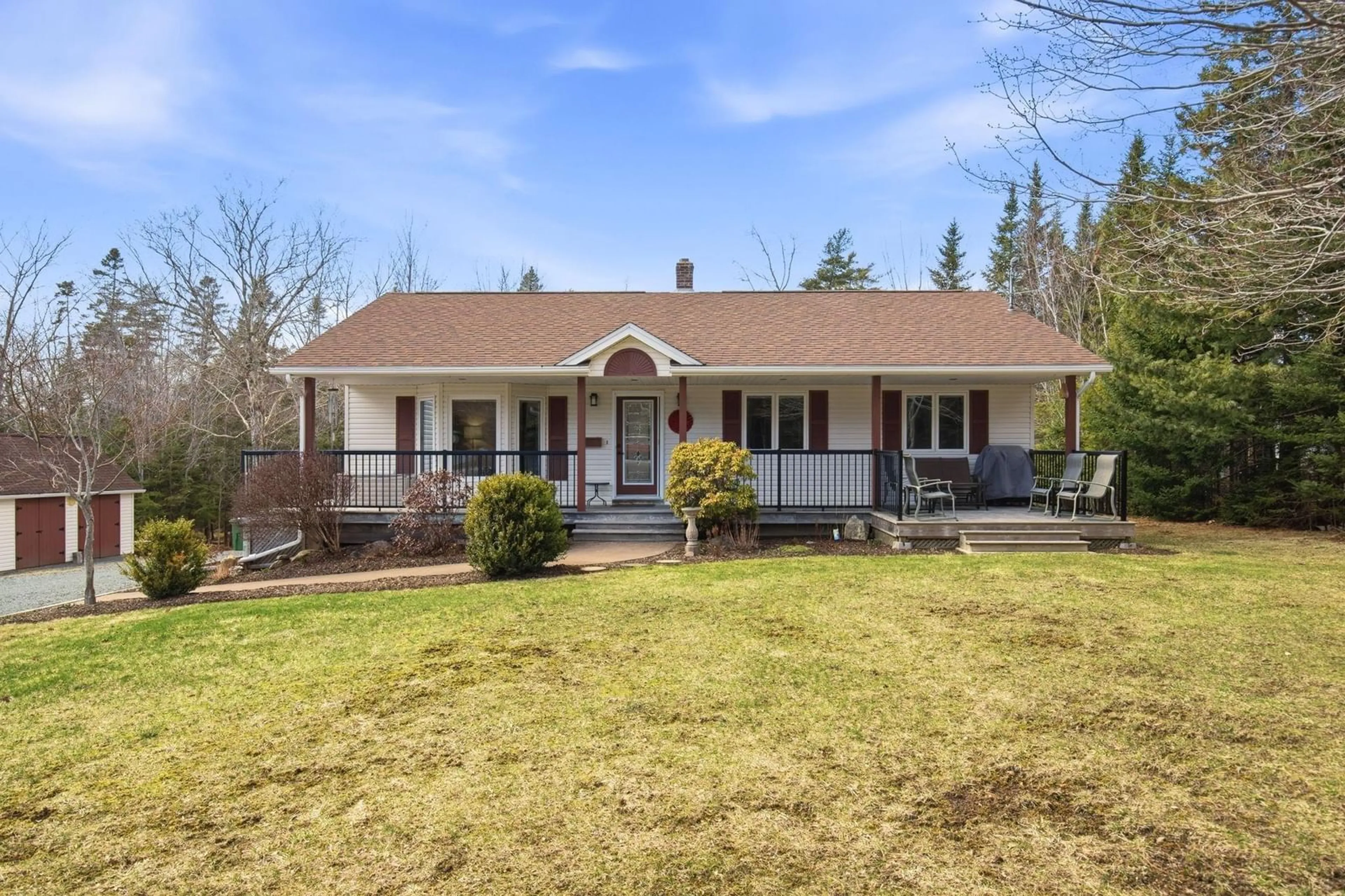 A pic from outside/outdoor area/front of a property/back of a property/a pic from drone, street for 6 Cumberland Way, Windsor Junction Nova Scotia B2T 1H4