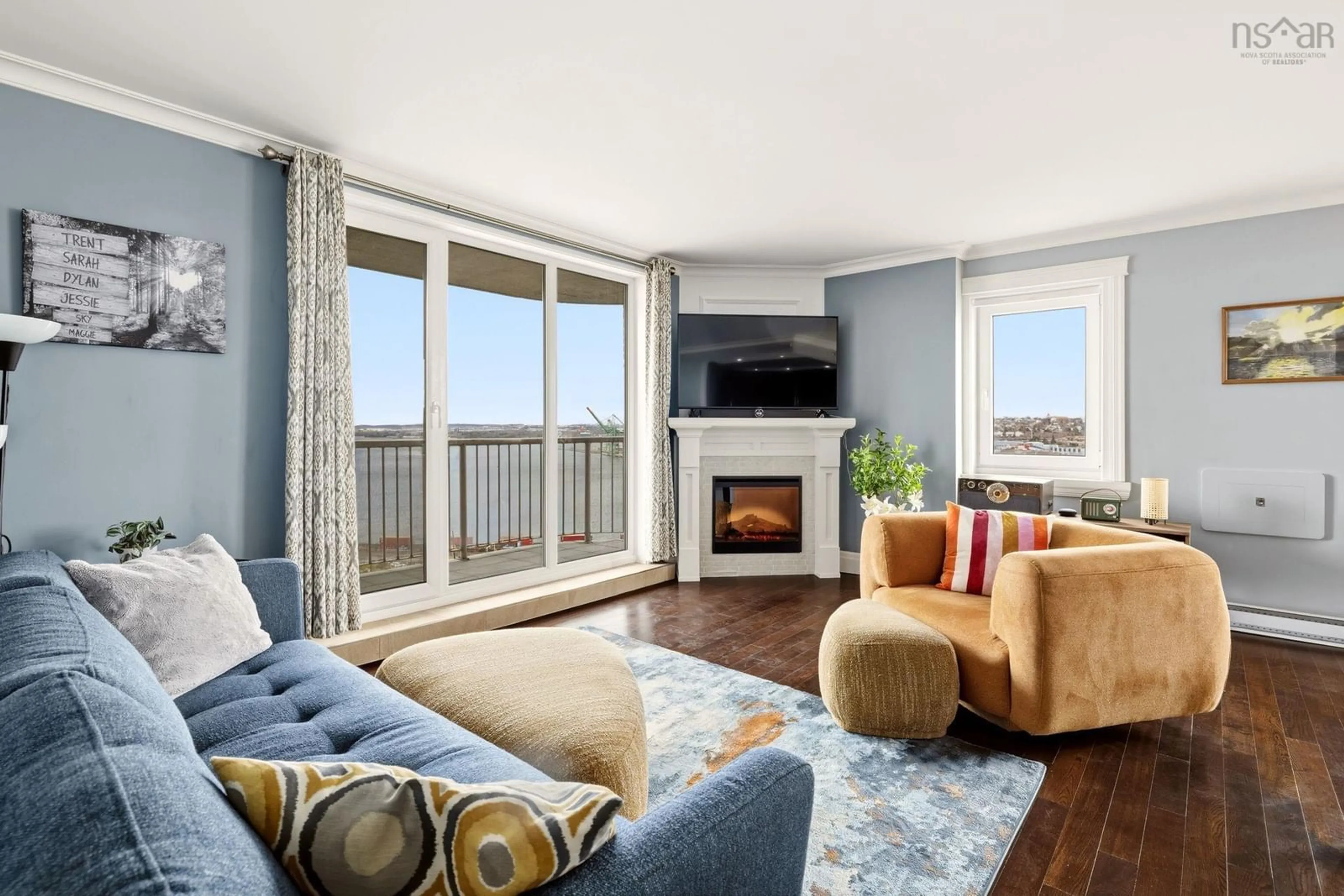 Living room with furniture, unknown for 45 Vimy Ave #821, Halifax Nova Scotia B3M 4C5