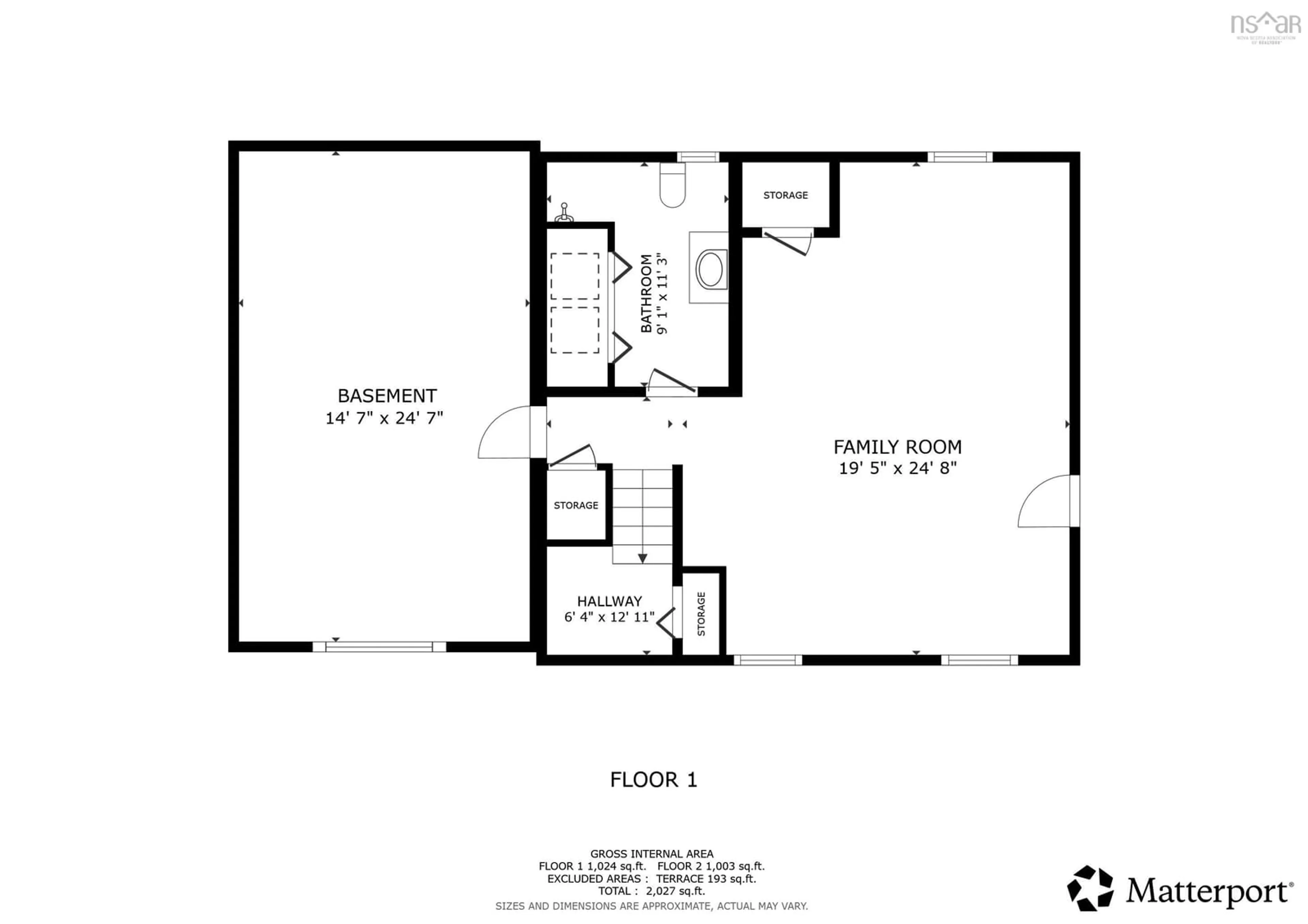 Floor plan for 100 Tamarack Dr, Fall River Nova Scotia B2T 1E8