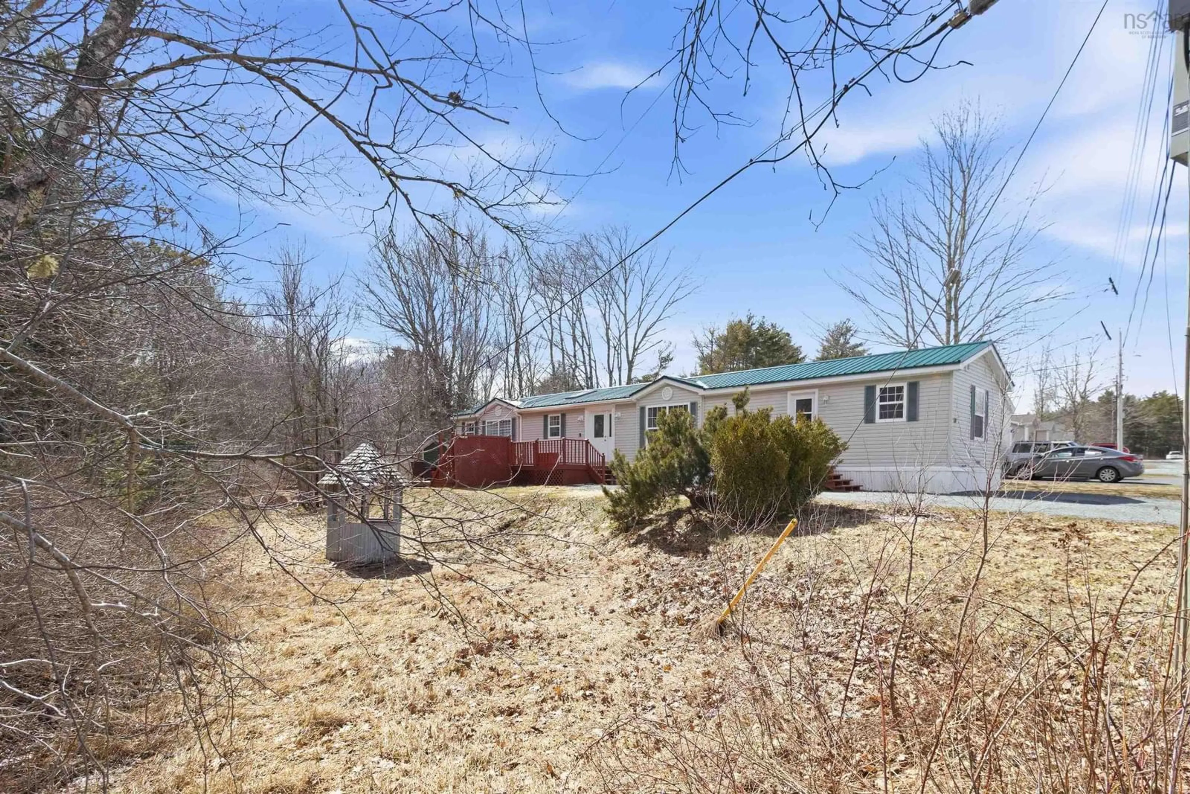 A pic from outside/outdoor area/front of a property/back of a property/a pic from drone, unknown for 110 Horton Ave, Wileville Nova Scotia B4V 5K5