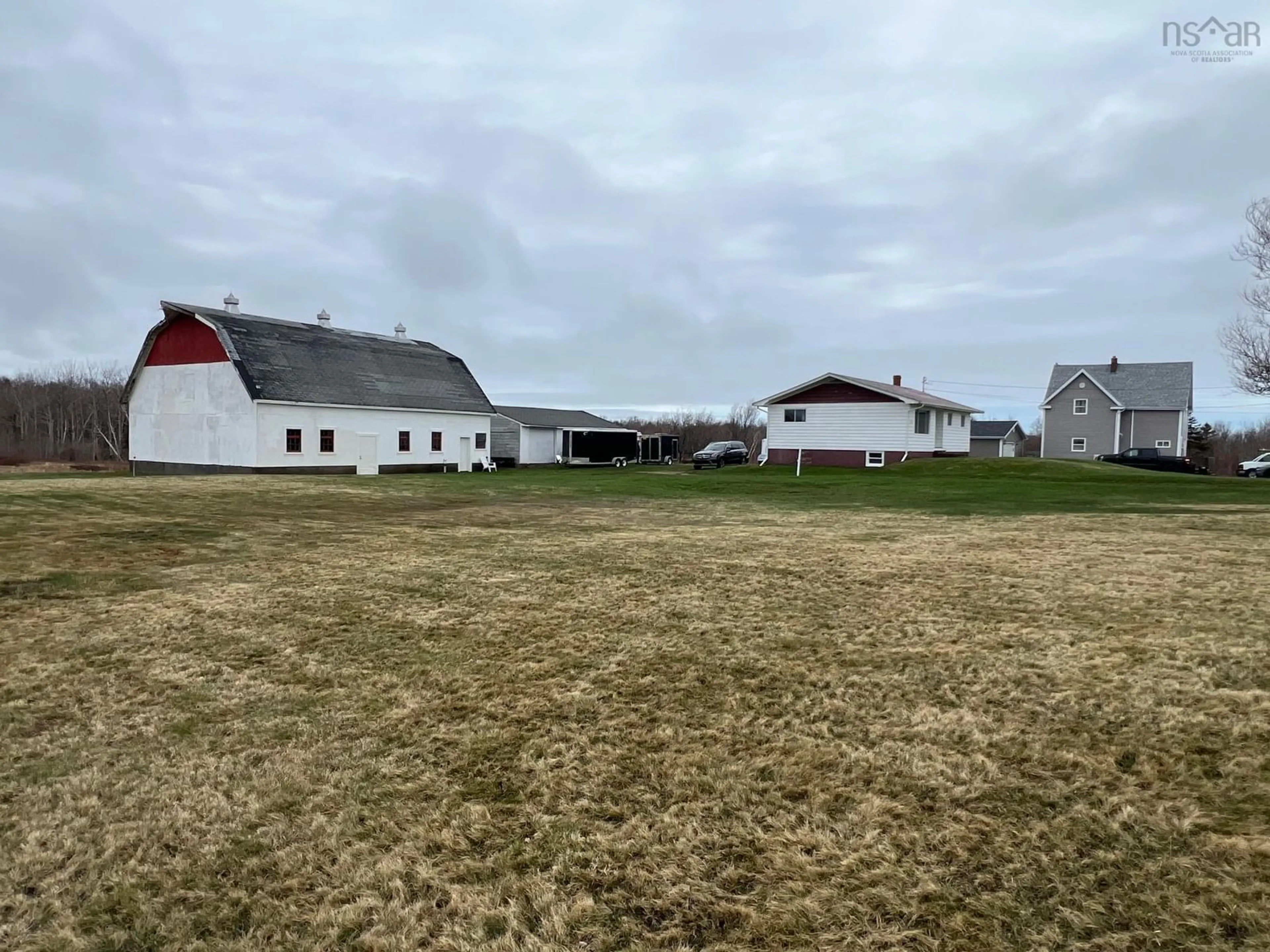A pic from outside/outdoor area/front of a property/back of a property/a pic from drone, unknown for 410 Neville St, Reserve Mines Nova Scotia B1E 1G5