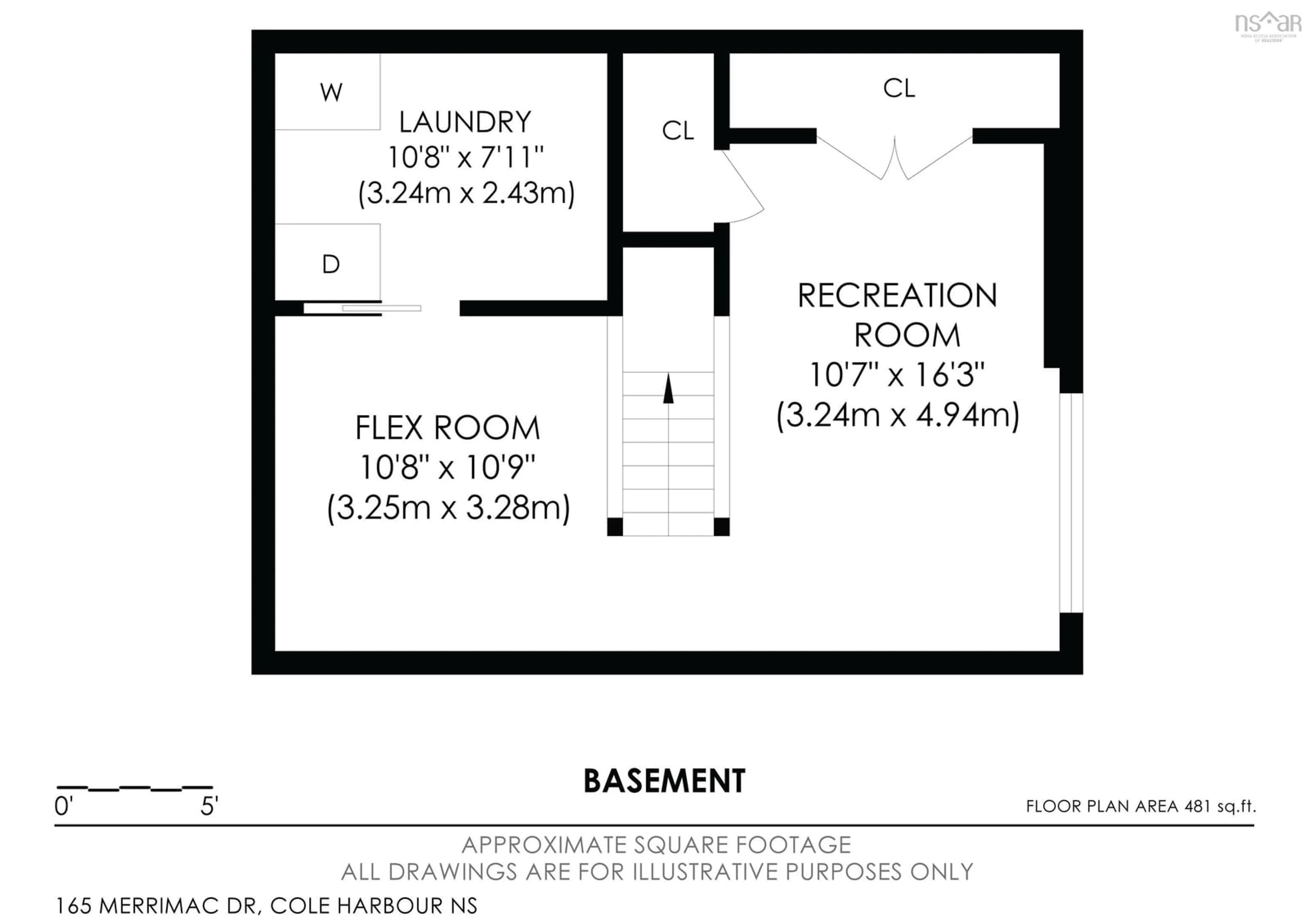 Floor plan for 165 Merrimac Dr, Cole Harbour Nova Scotia B2W 3W9