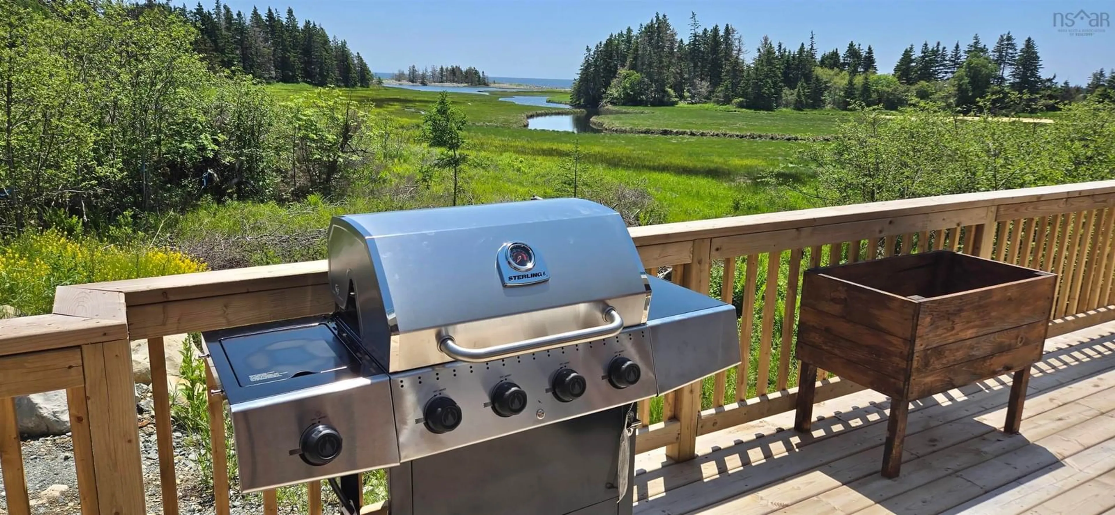 Patio, water/lake/river/ocean view for 7741 Highway 331, Cherry Hill Nova Scotia B0J 2H0