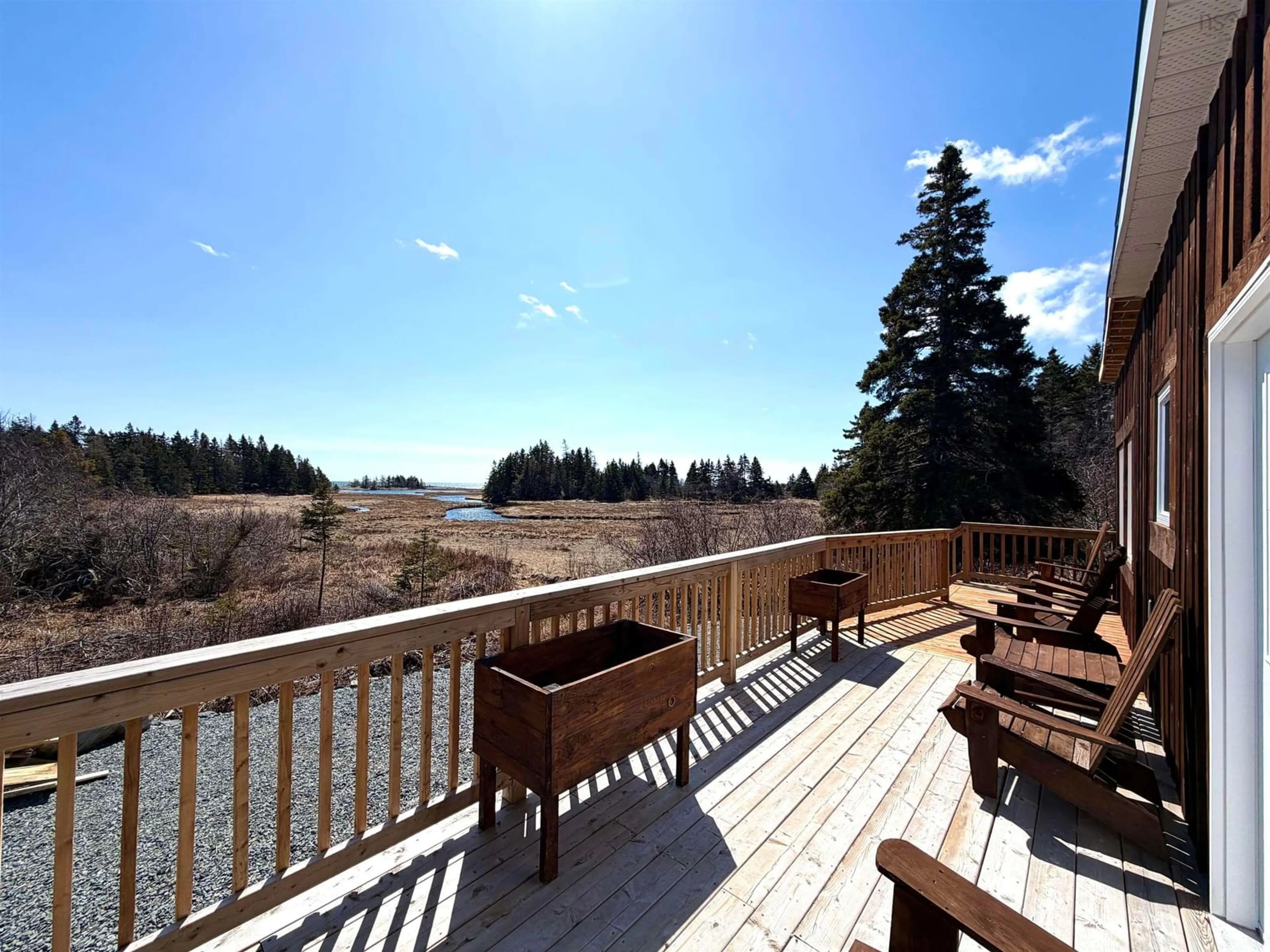 Patio, water/lake/river/ocean view for 7741 Highway 331, Cherry Hill Nova Scotia B0J 2H0