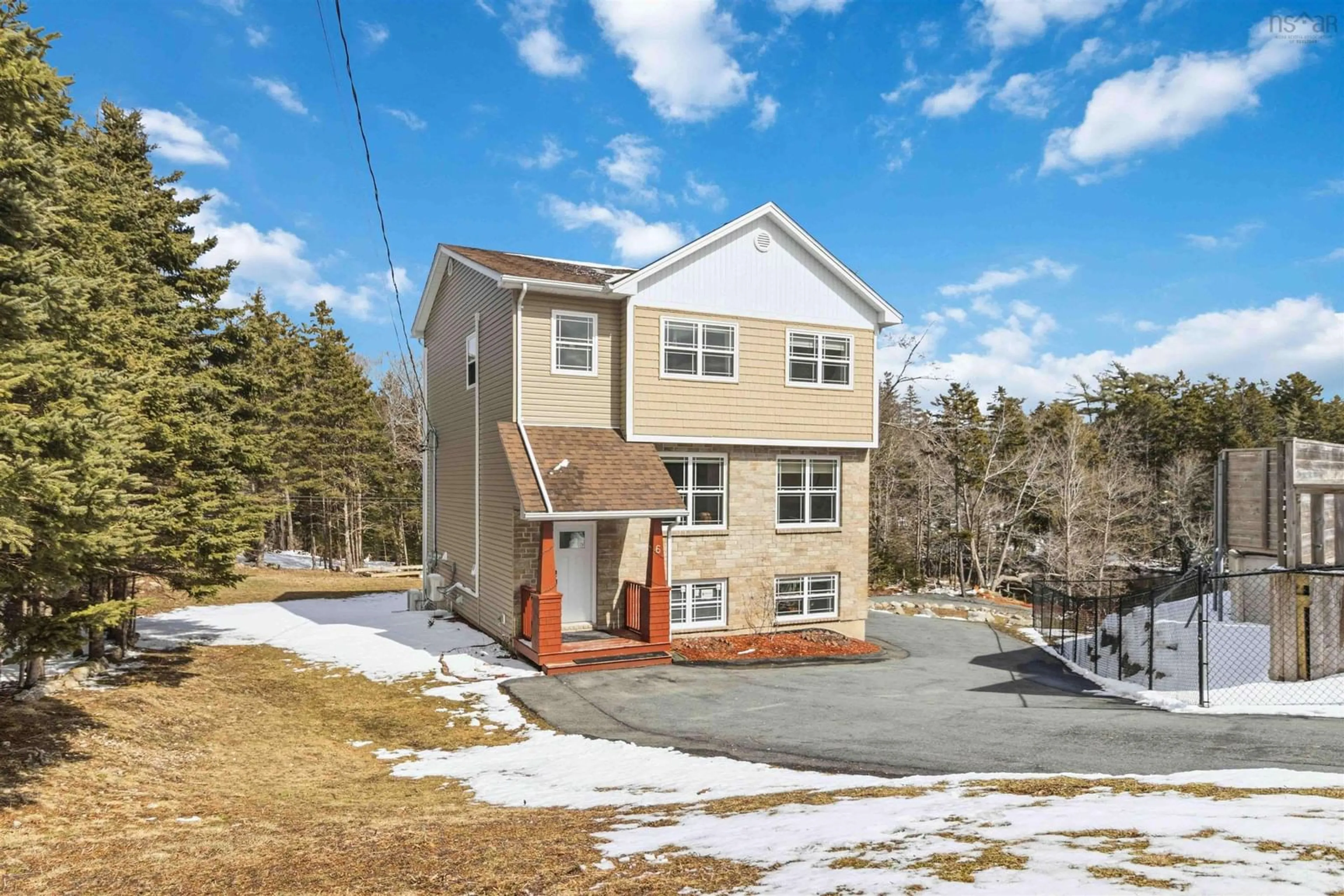 A pic from outside/outdoor area/front of a property/back of a property/a pic from drone, street for 6 Riverwood Dr, Timberlea Nova Scotia B3T 0B1