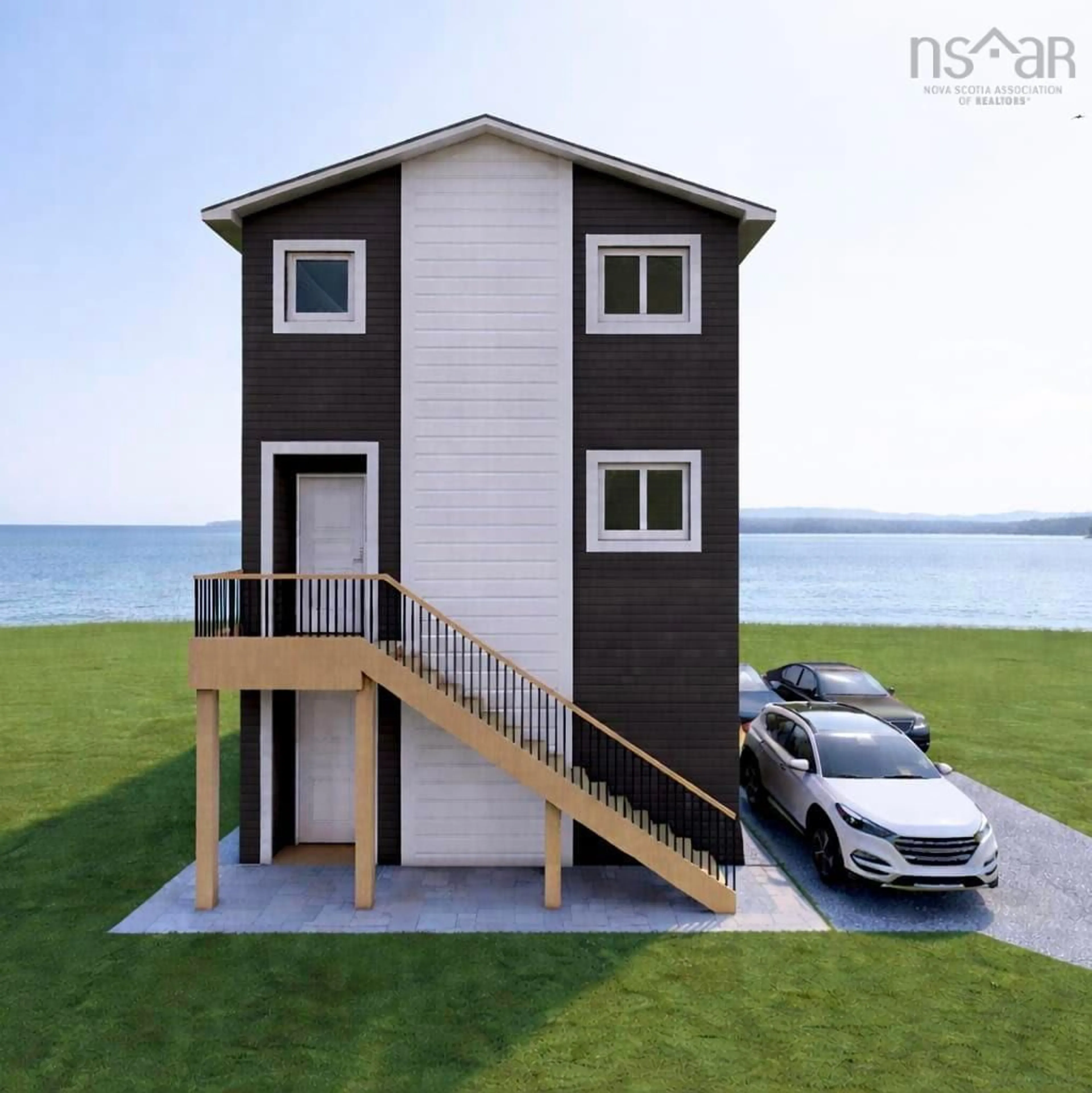 Home with vinyl exterior material, water/lake/river/ocean view for 1203 St Margaret's Bay Rd, Beechville Nova Scotia B3T 1A7