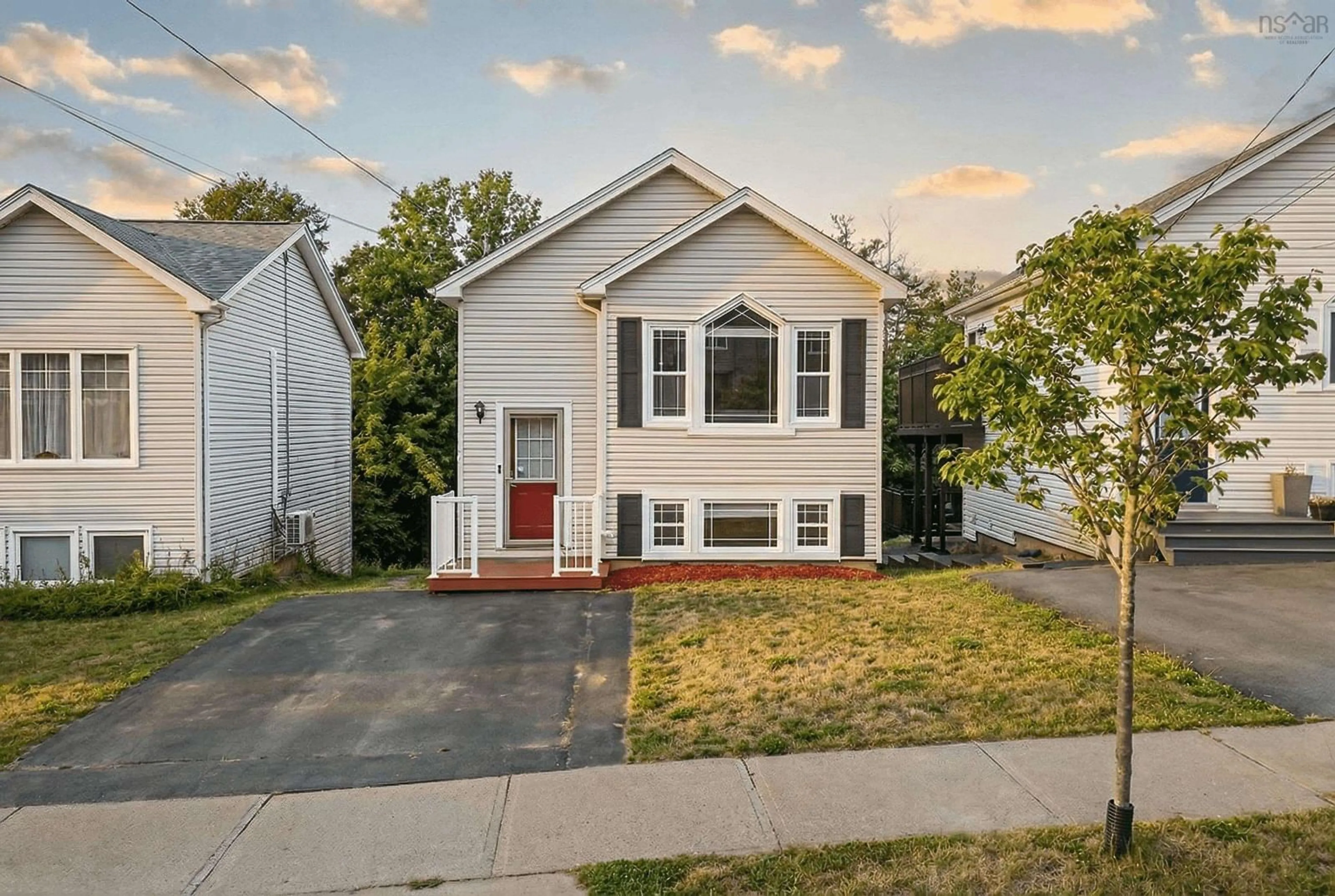 Home with vinyl exterior material, street for 362 Millwood Dr, Middle Sackville Nova Scotia B4E 2E9