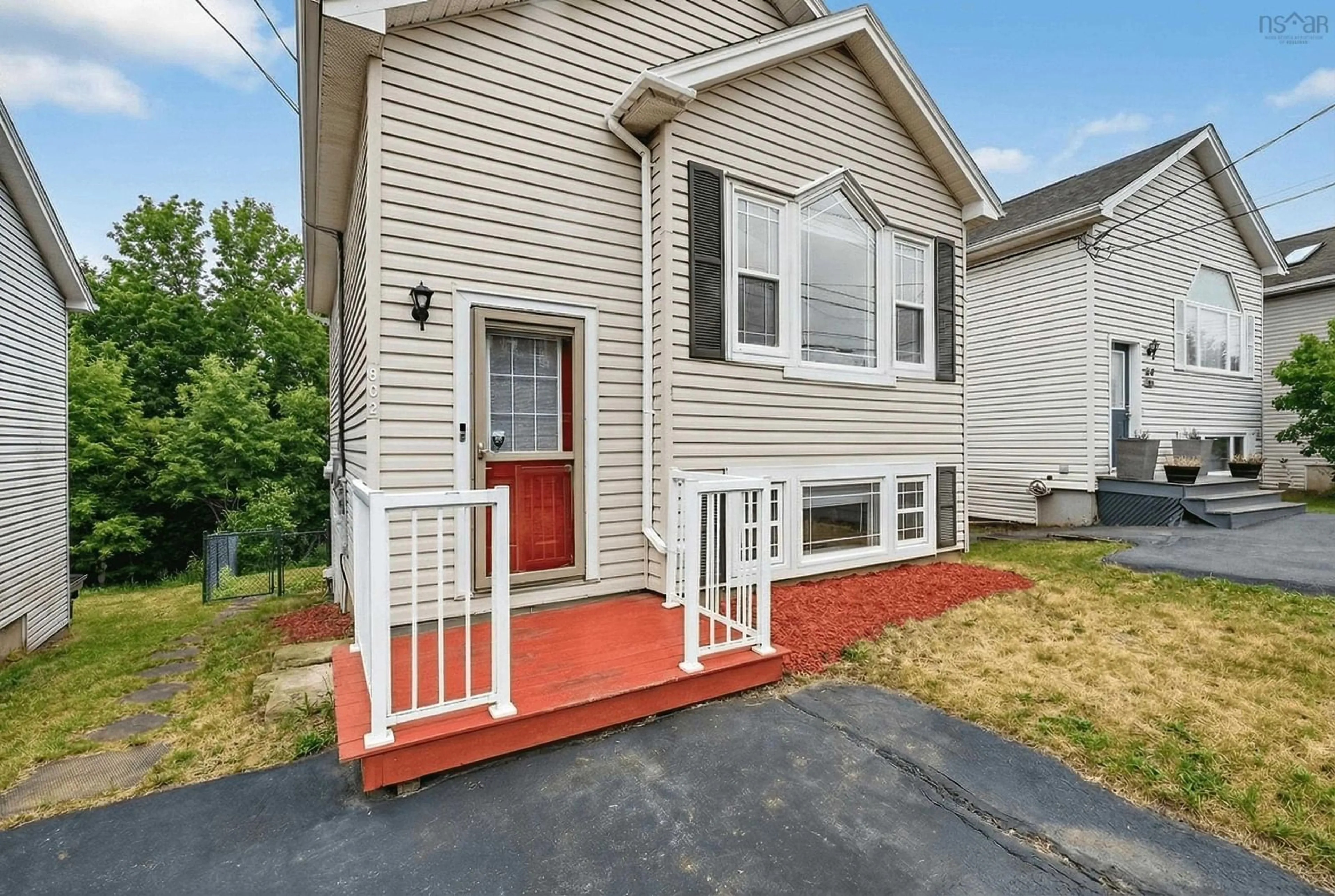 Home with vinyl exterior material, street for 362 Millwood Dr, Middle Sackville Nova Scotia B4E 2E9