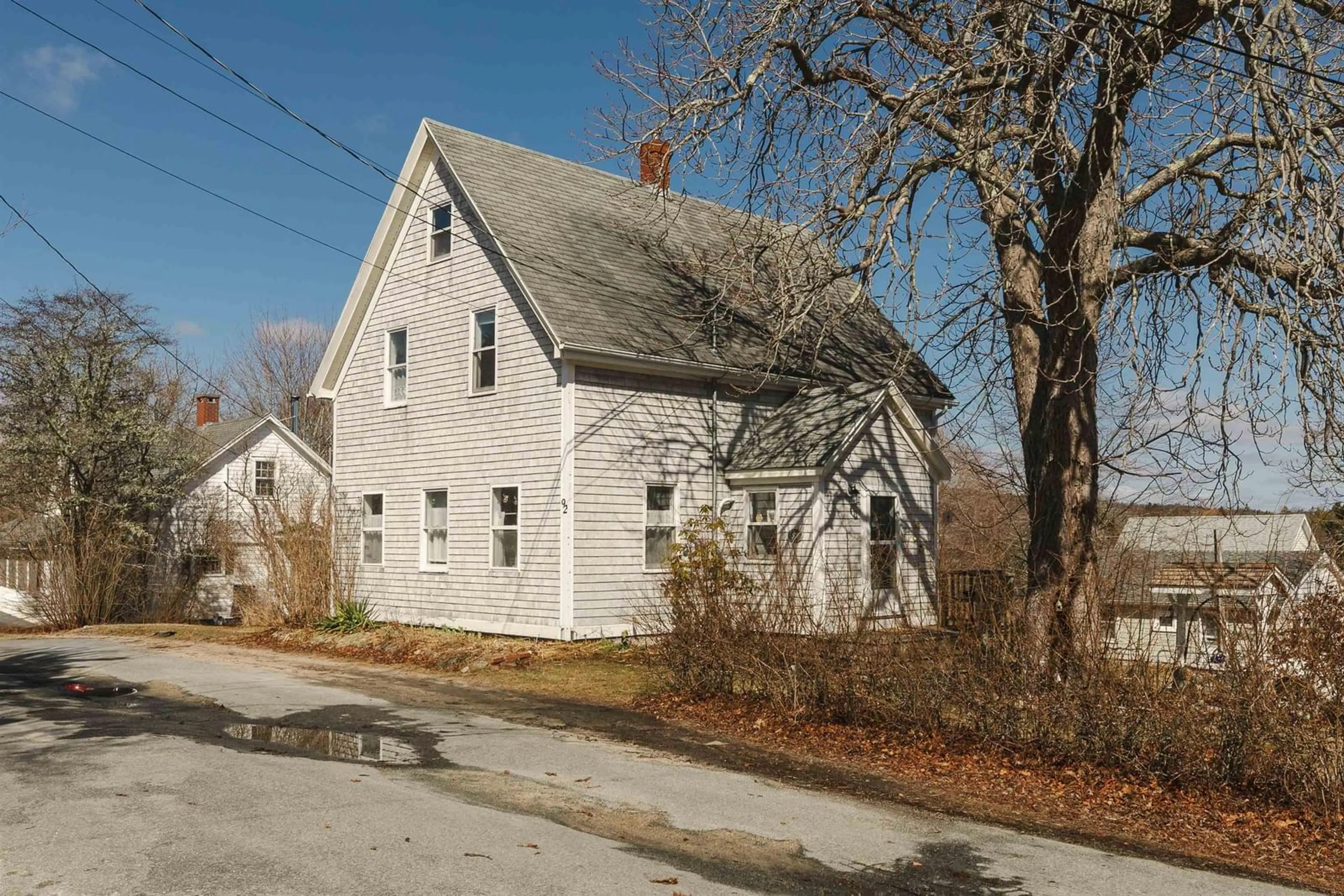 A pic from outside/outdoor area/front of a property/back of a property/a pic from drone, street for 92 Main St, Chester Nova Scotia B0J 1J0