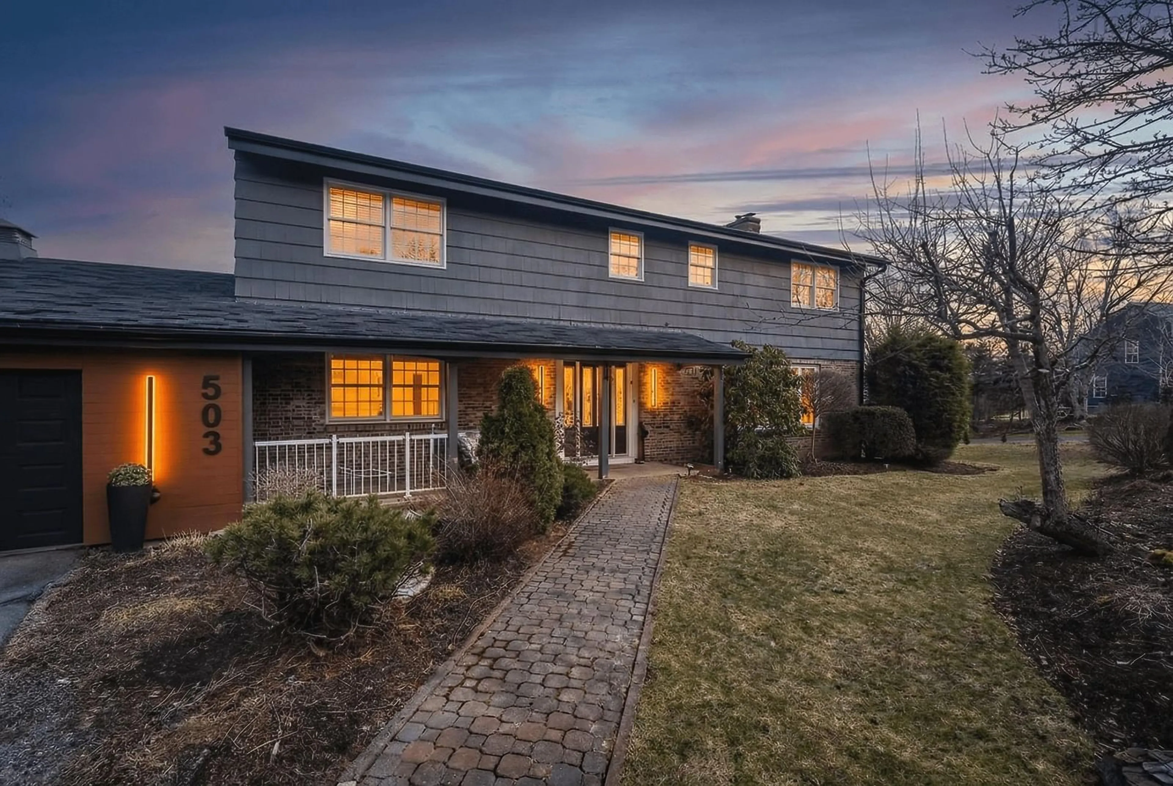 Home with brick exterior material, street for 503 Myra Rd, Porters Lake Nova Scotia B3E 1G4