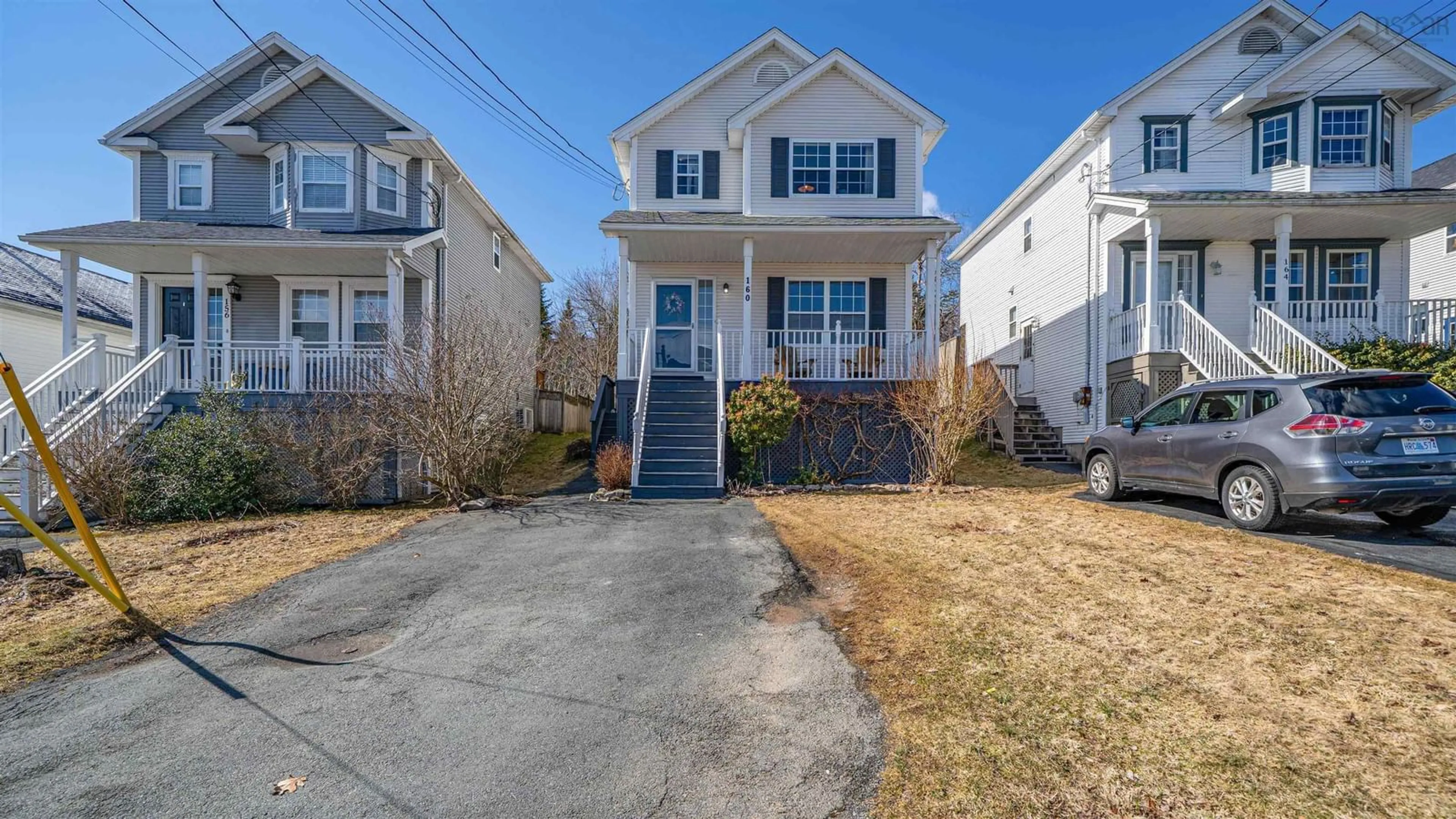 Home with vinyl exterior material, street for 160 James St, Timberlea Nova Scotia B3T 1P1