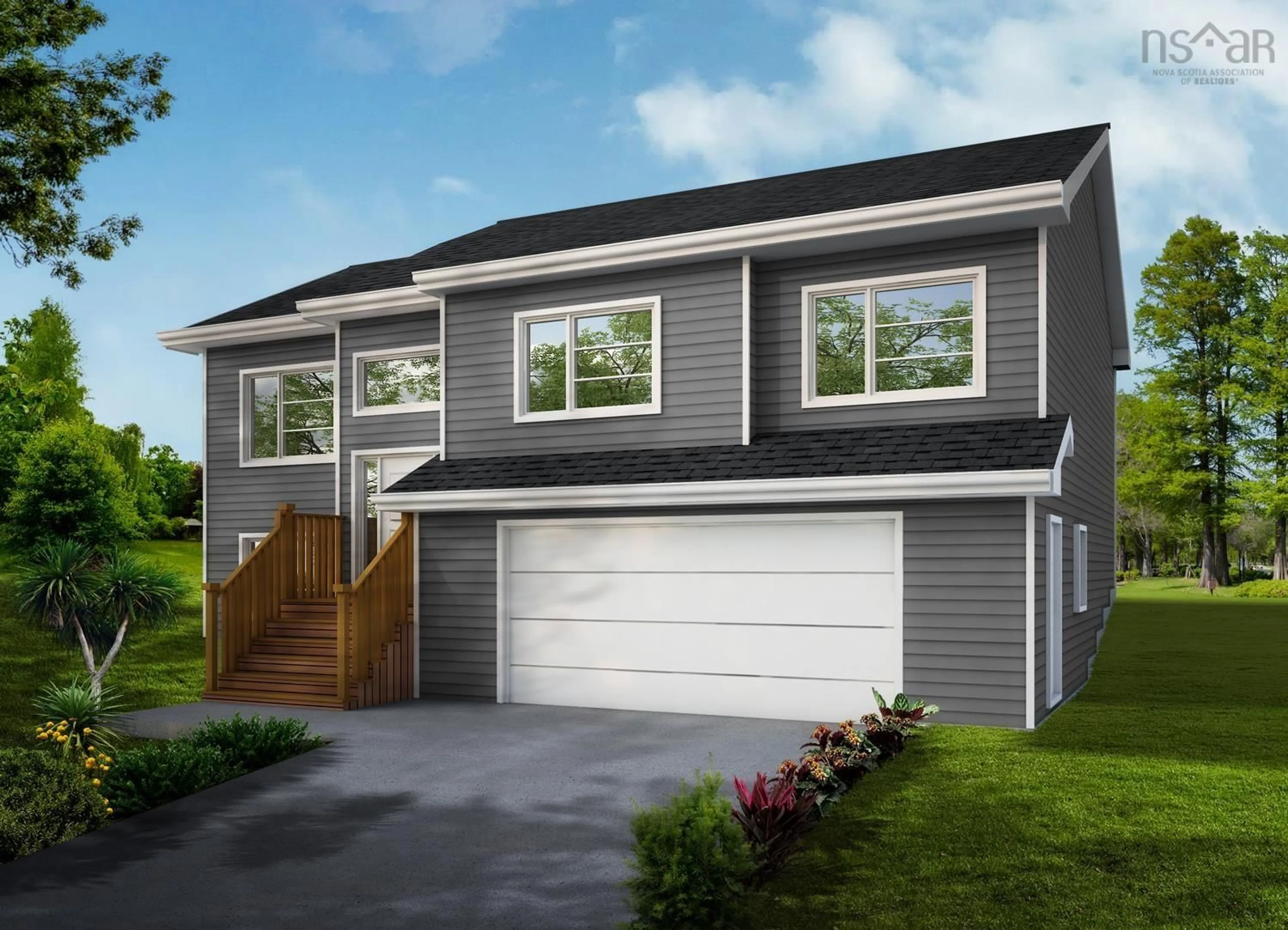 Home with vinyl exterior material, street for Maverick Lane #Lot 111, Devon Nova Scotia B3T 1X4