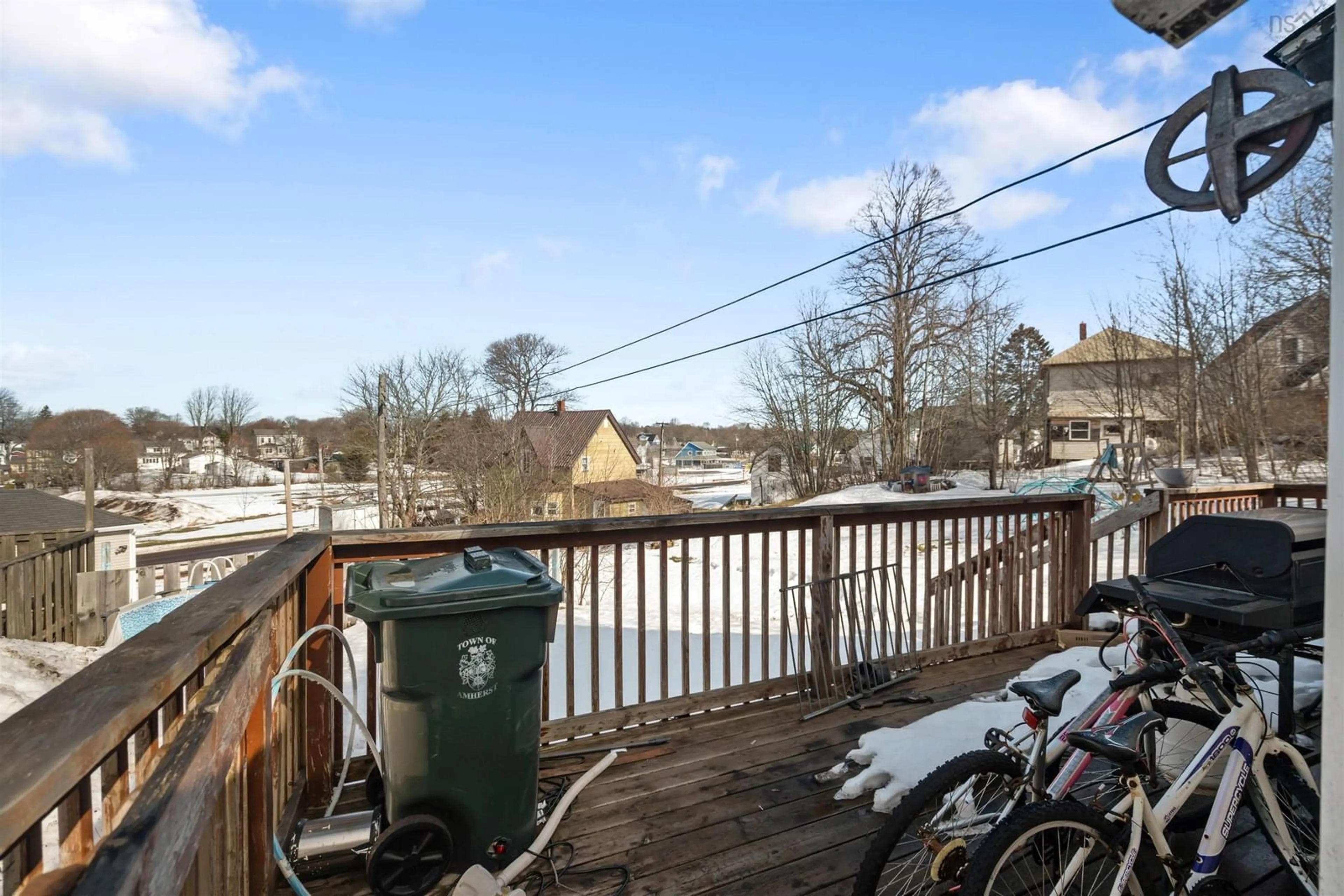 Patio, water/lake/river/ocean view for 10 East Pleasant St, Amherst Nova Scotia B4H 1M4