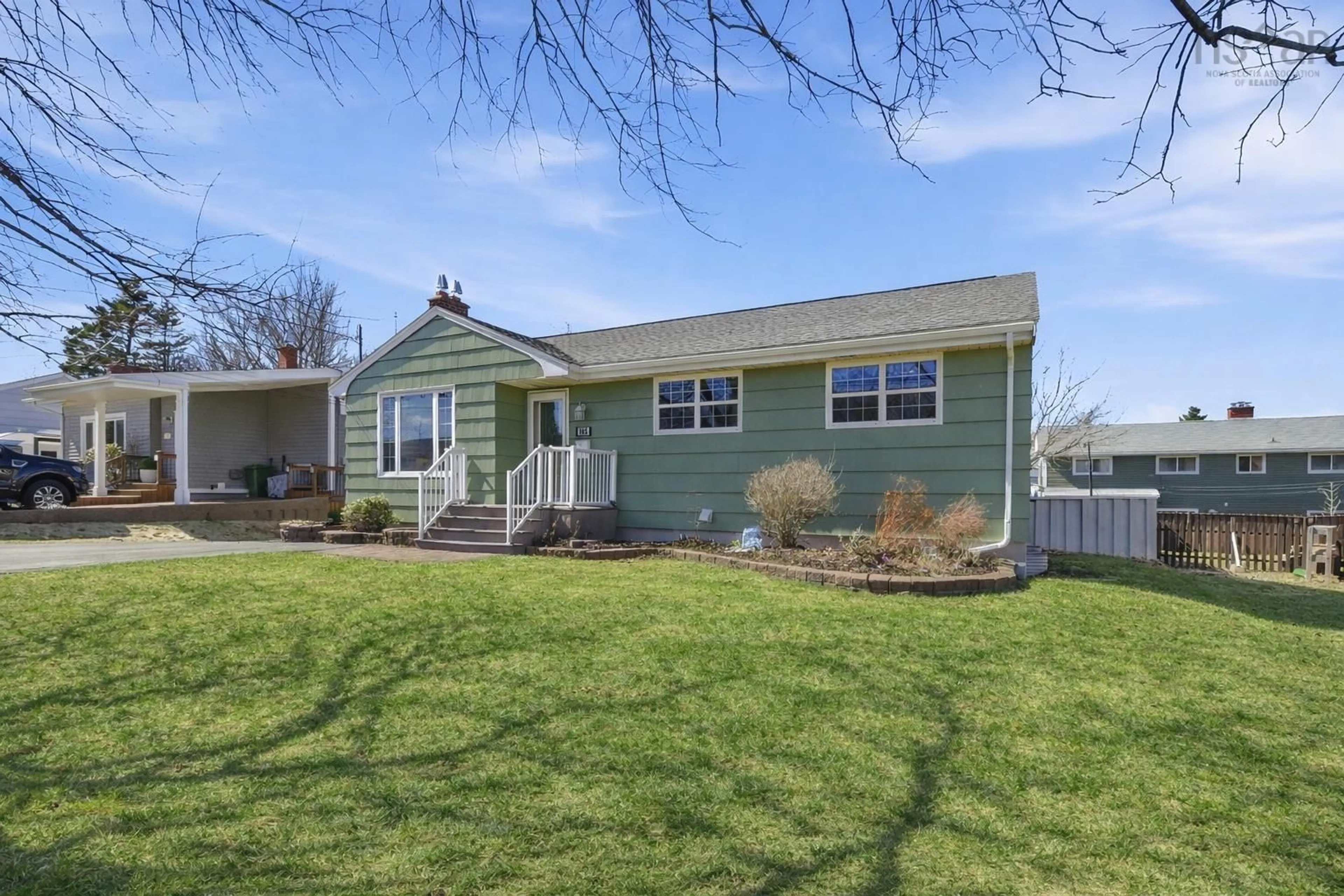 Home with vinyl exterior material, street for 145 Rosedale Ave, Halifax Nova Scotia B3N 2J9