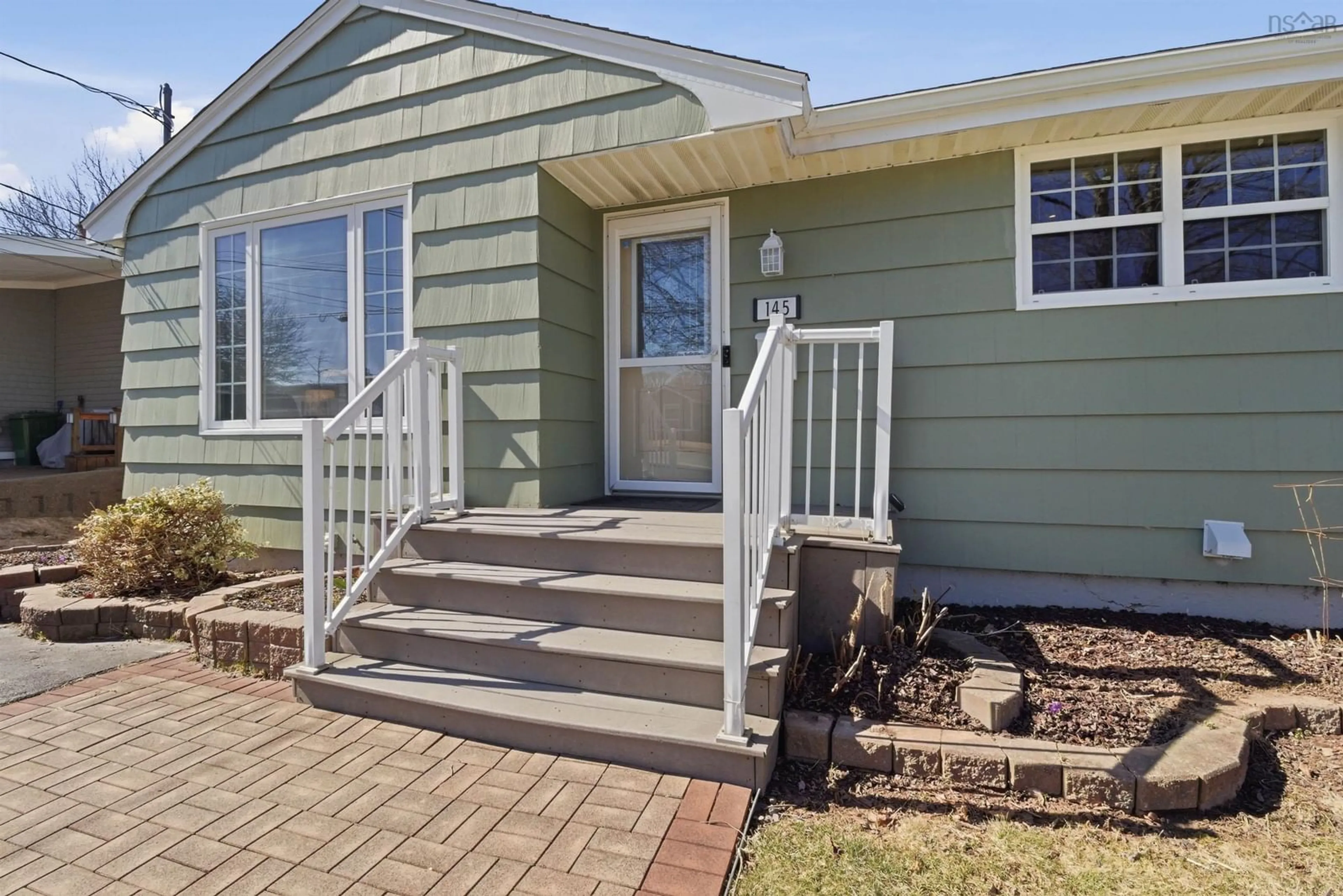 Home with vinyl exterior material, street for 145 Rosedale Ave, Halifax Nova Scotia B3N 2J9