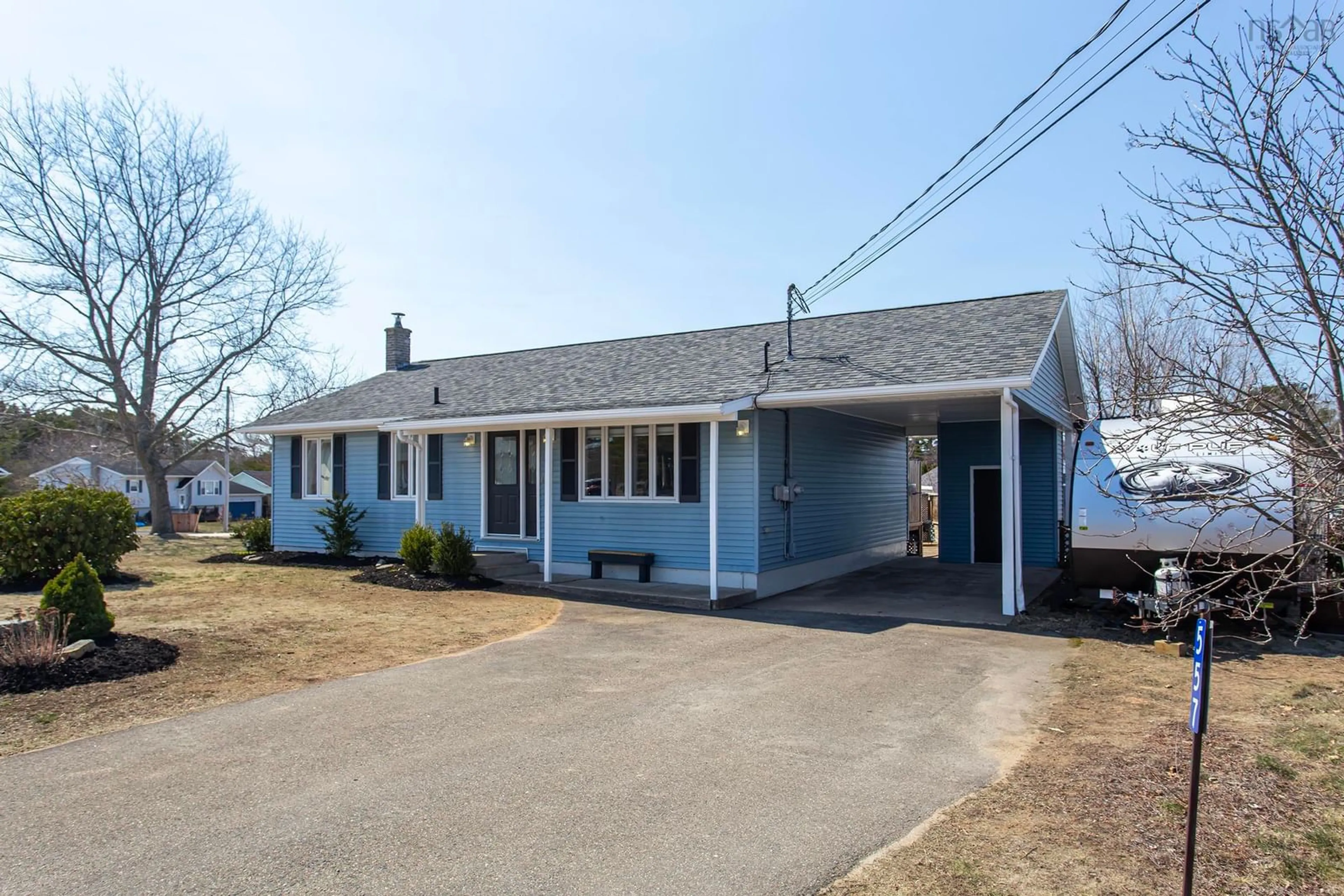Home with vinyl exterior material, unknown for 557 Mcclair Ave, Greenwood Nova Scotia B0P 1R0
