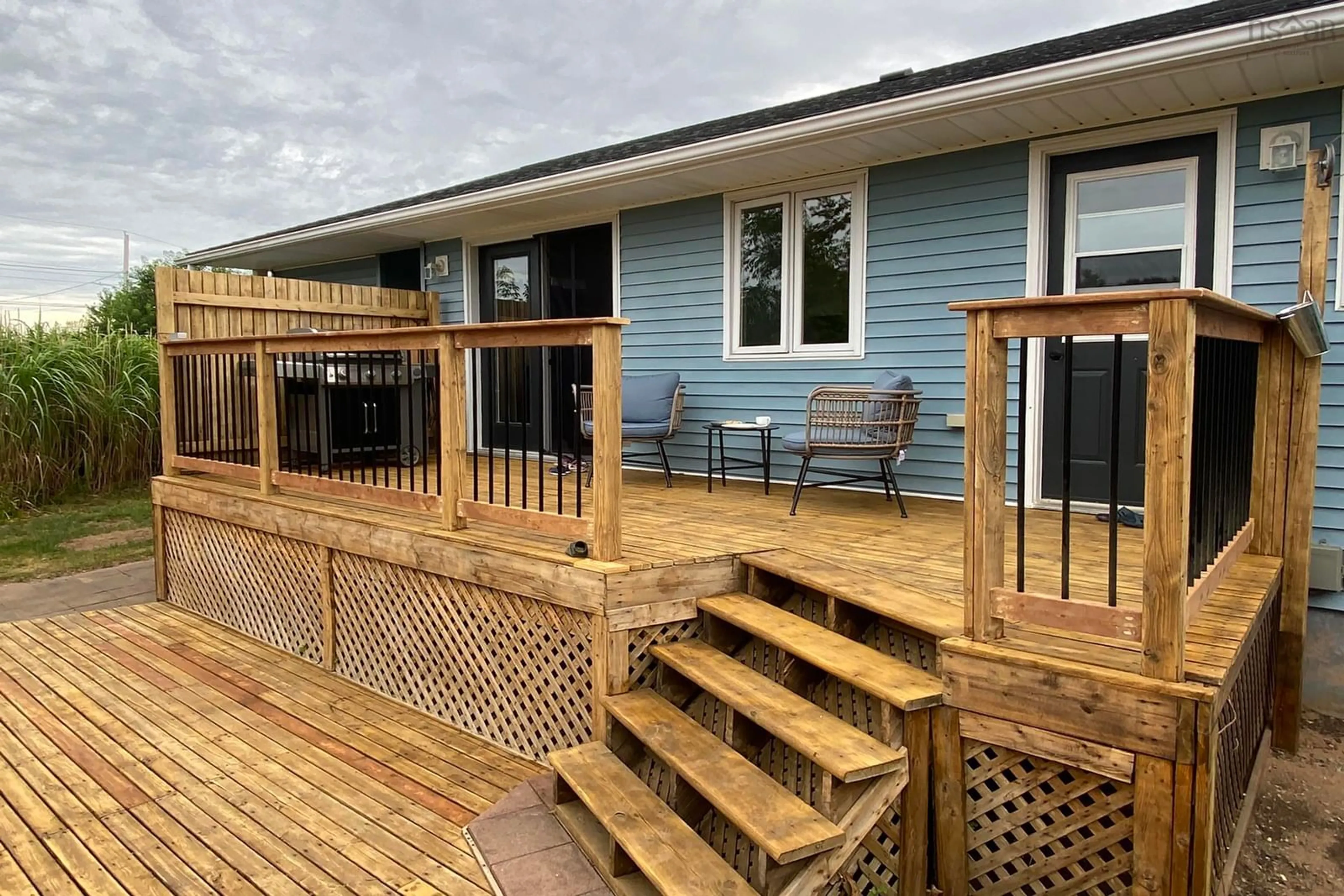 Patio, water/lake/river/ocean view for 557 Mcclair Ave, Greenwood Nova Scotia B0P 1R0