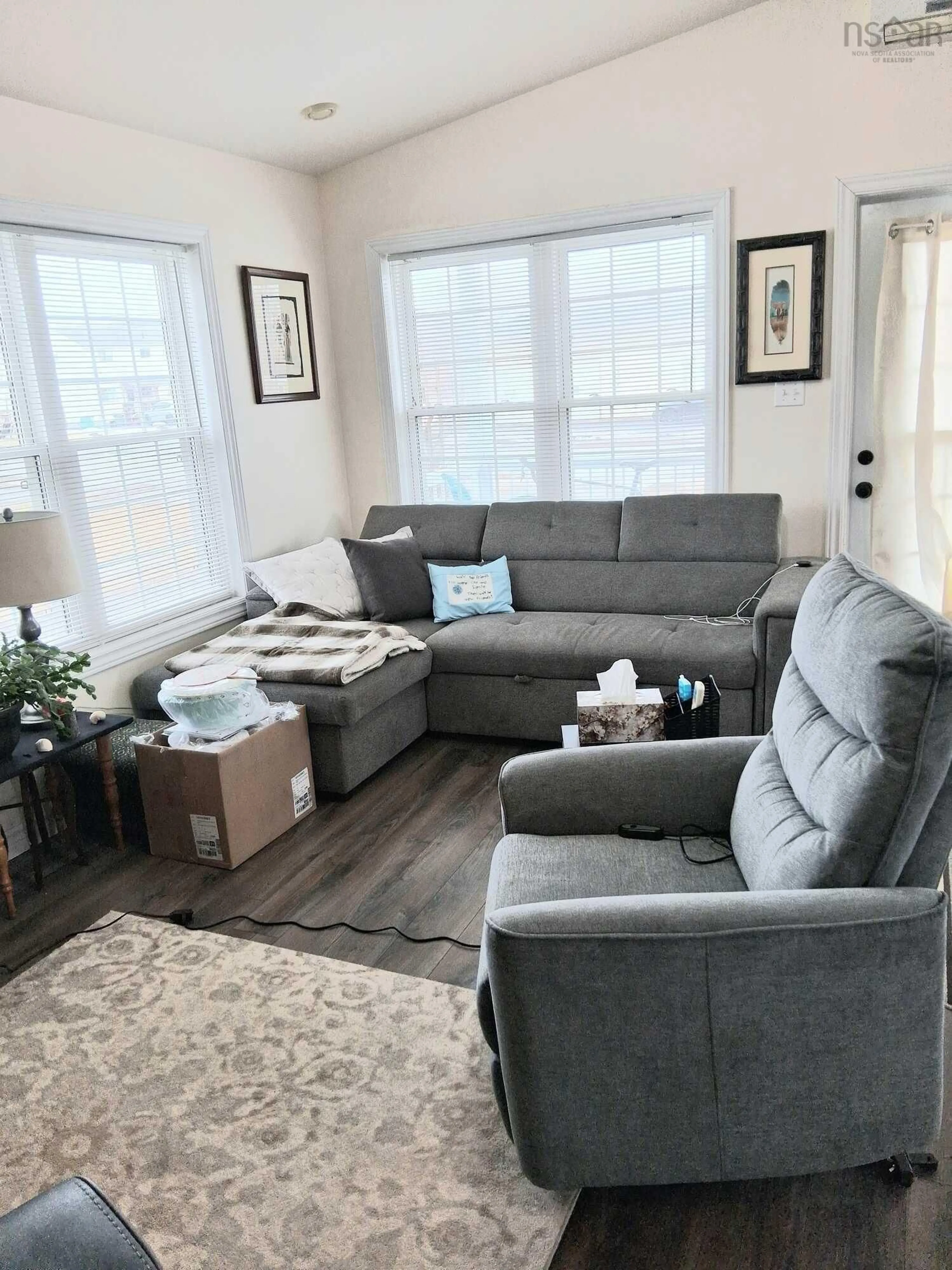 Living room with furniture, unknown for 101 Acadia Ave, Stellarton Nova Scotia B0K 1S0