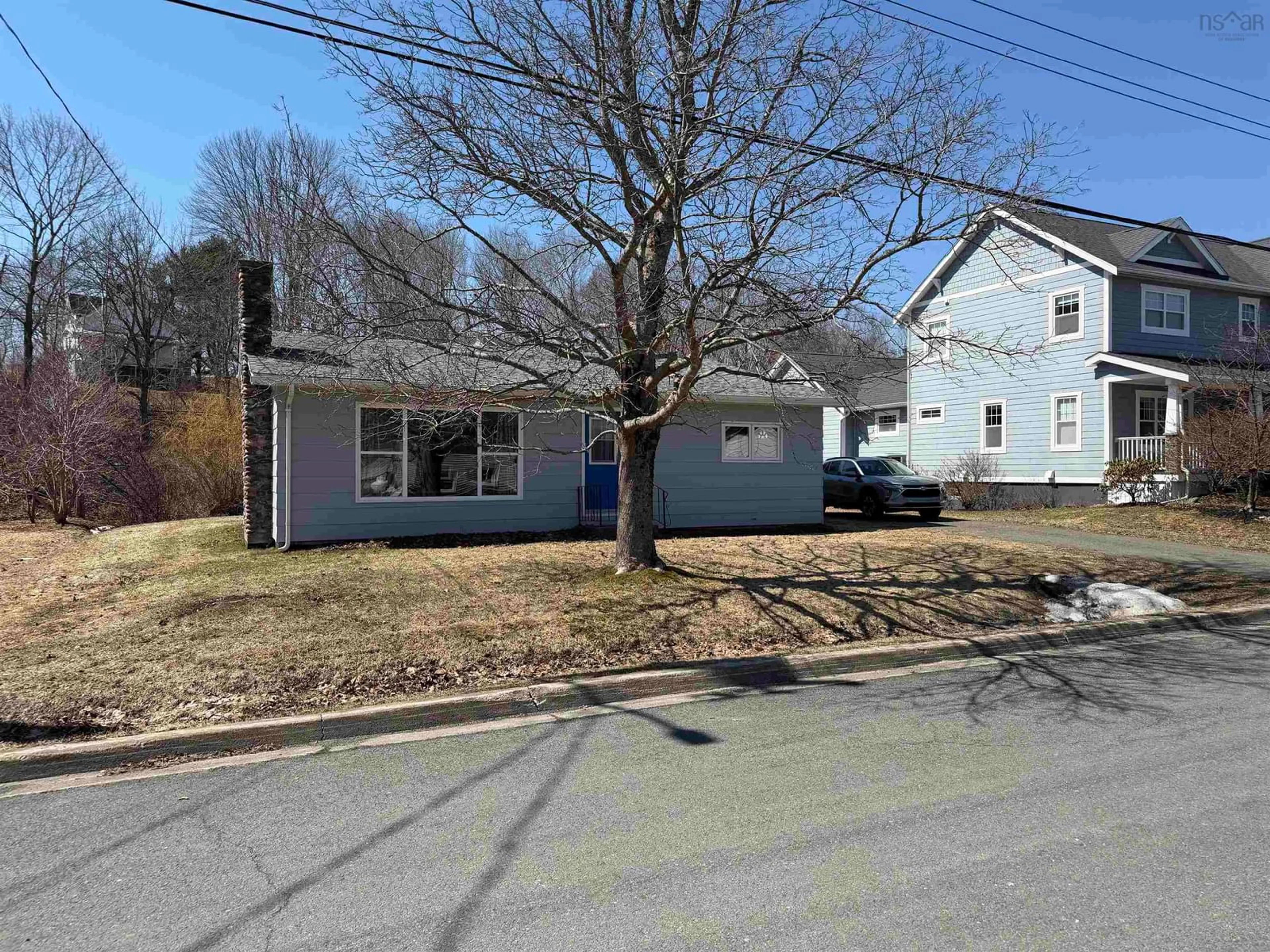 A pic from outside/outdoor area/front of a property/back of a property/a pic from drone, street for Dolorosa Avenue #7, Antigonish Nova Scotia B2G 1T2