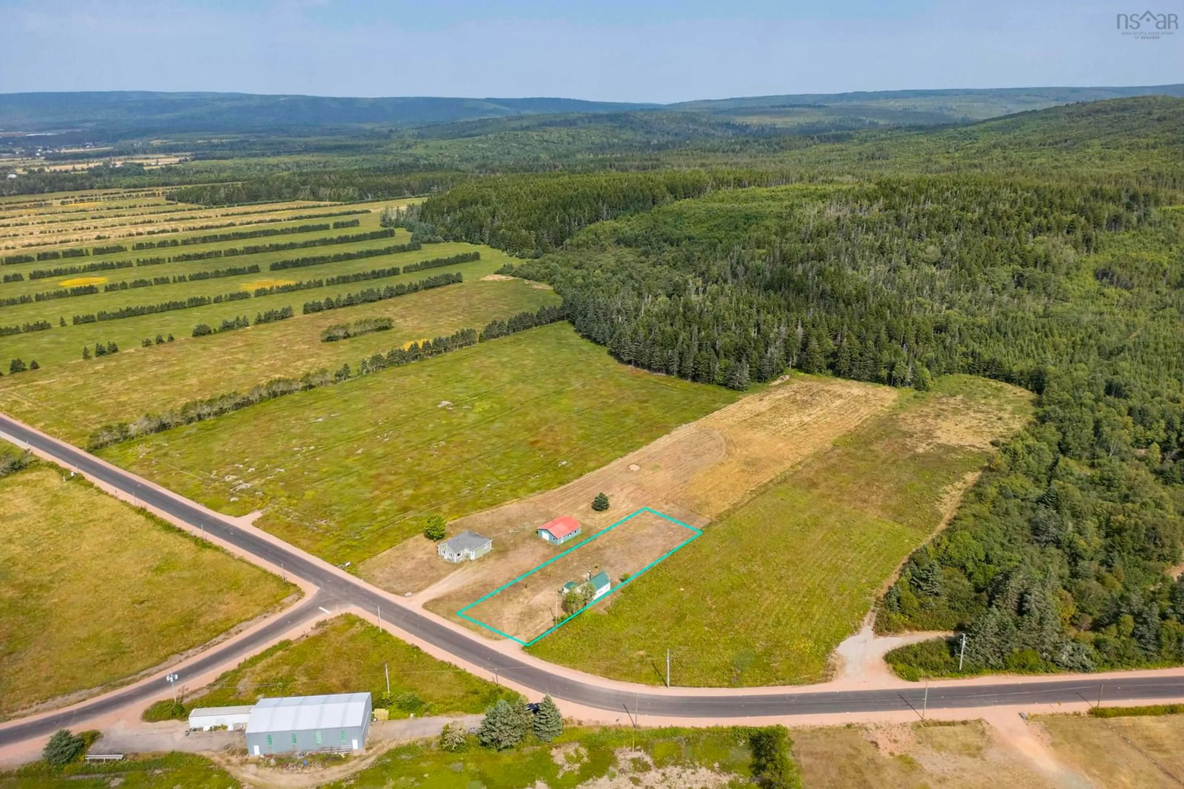 A pic from outside/outdoor area/front of a property/back of a property/a pic from drone, forest/trees view for 4141 Highway 209, Advocate Harbour Nova Scotia B0M 1A0