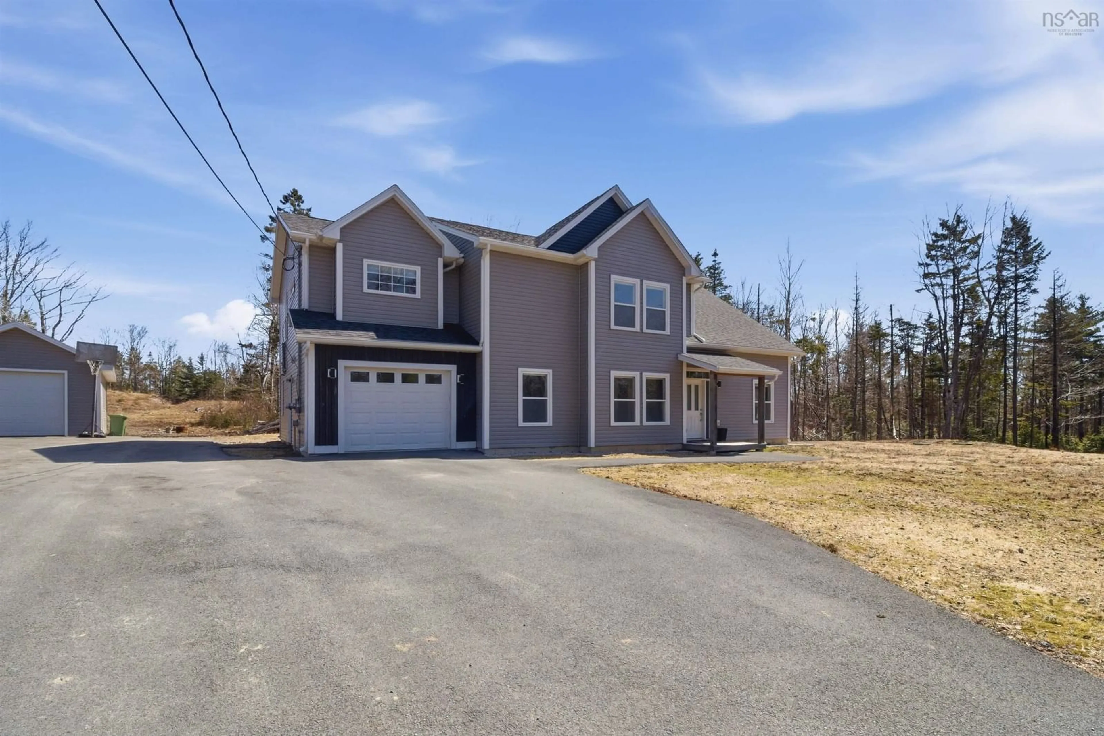 Home with vinyl exterior material, street for 55 Tori Lane, Fall River Nova Scotia B2T 0S8