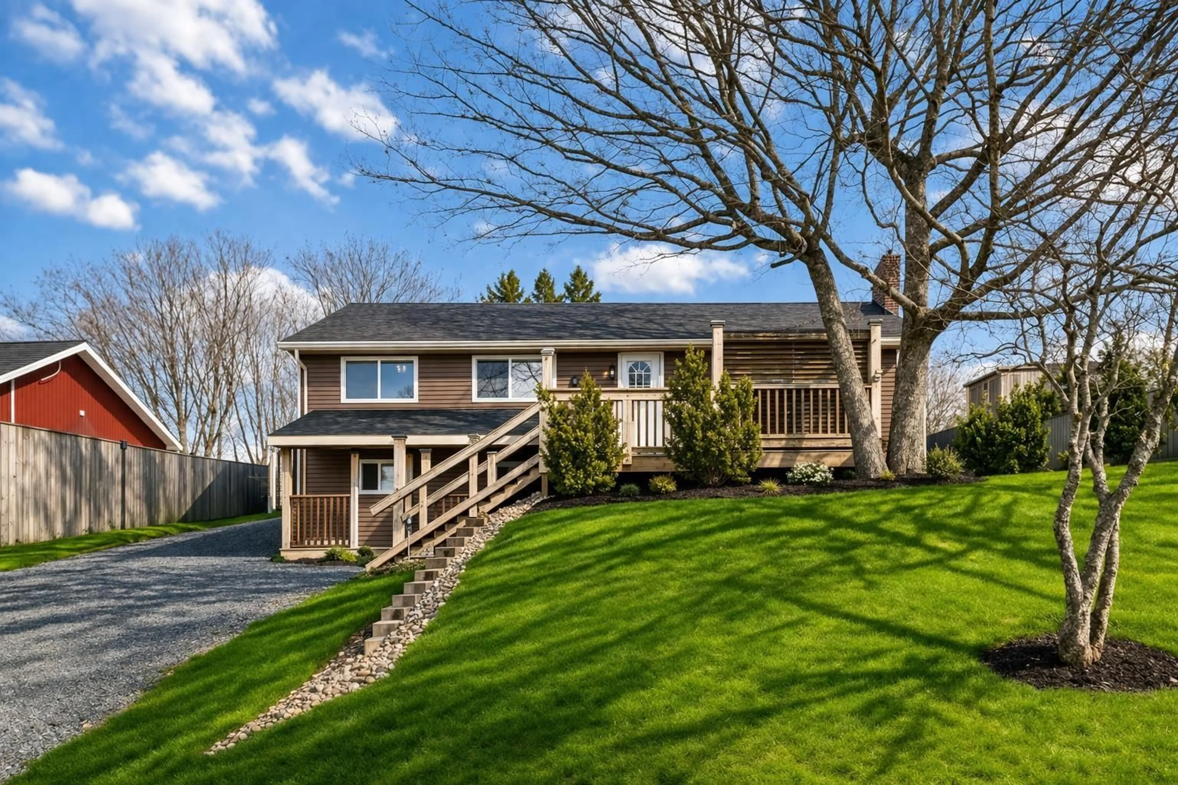 Home with vinyl exterior material, water/lake/river/ocean view for 37 Belle Vista Dr, Dartmouth Nova Scotia B2W 2X4