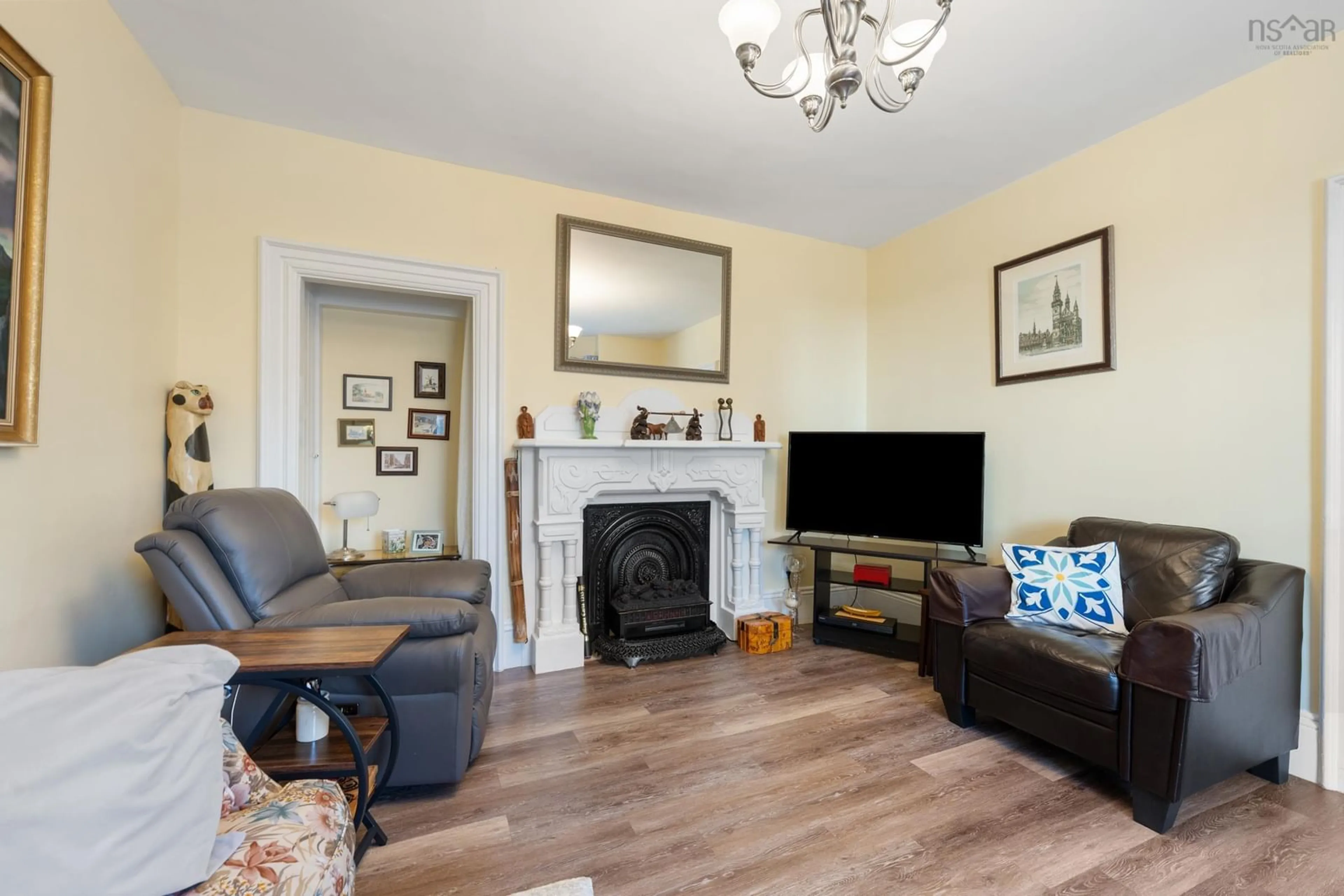 Living room with furniture, unknown for 26 Garden St, Granville Ferry Nova Scotia B0S 1A0