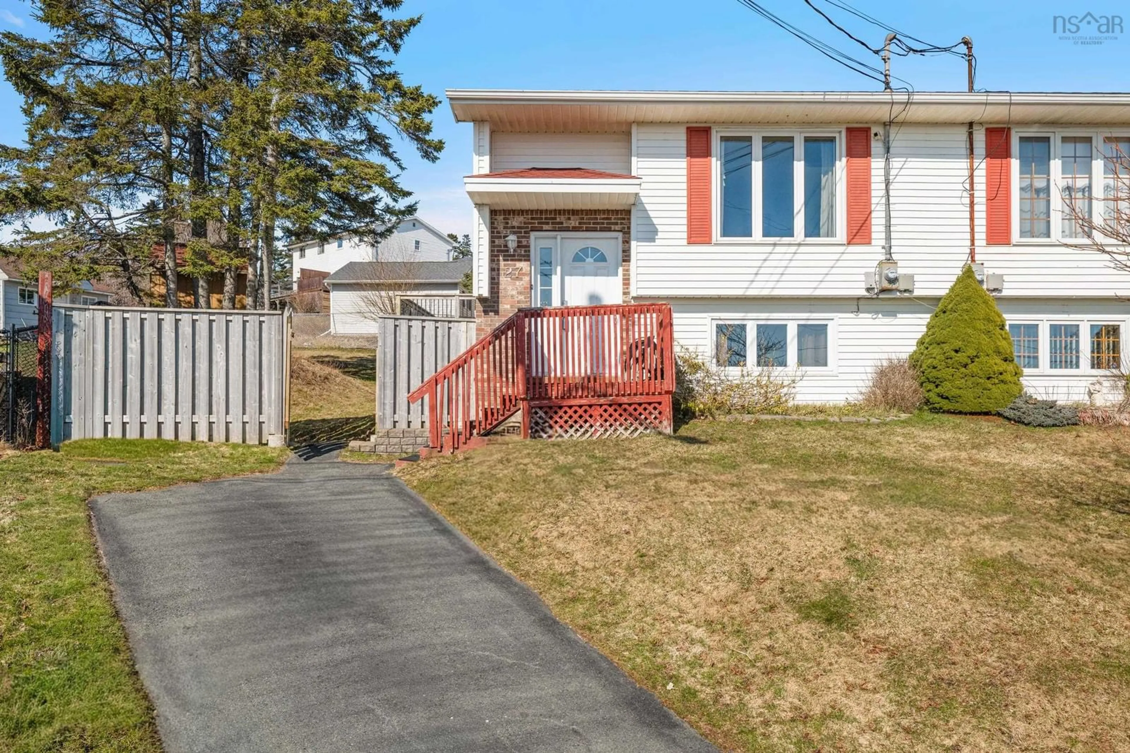 Home with vinyl exterior material, street for 27 Longstaff Crt, Eastern Passage Nova Scotia B3G 1H3