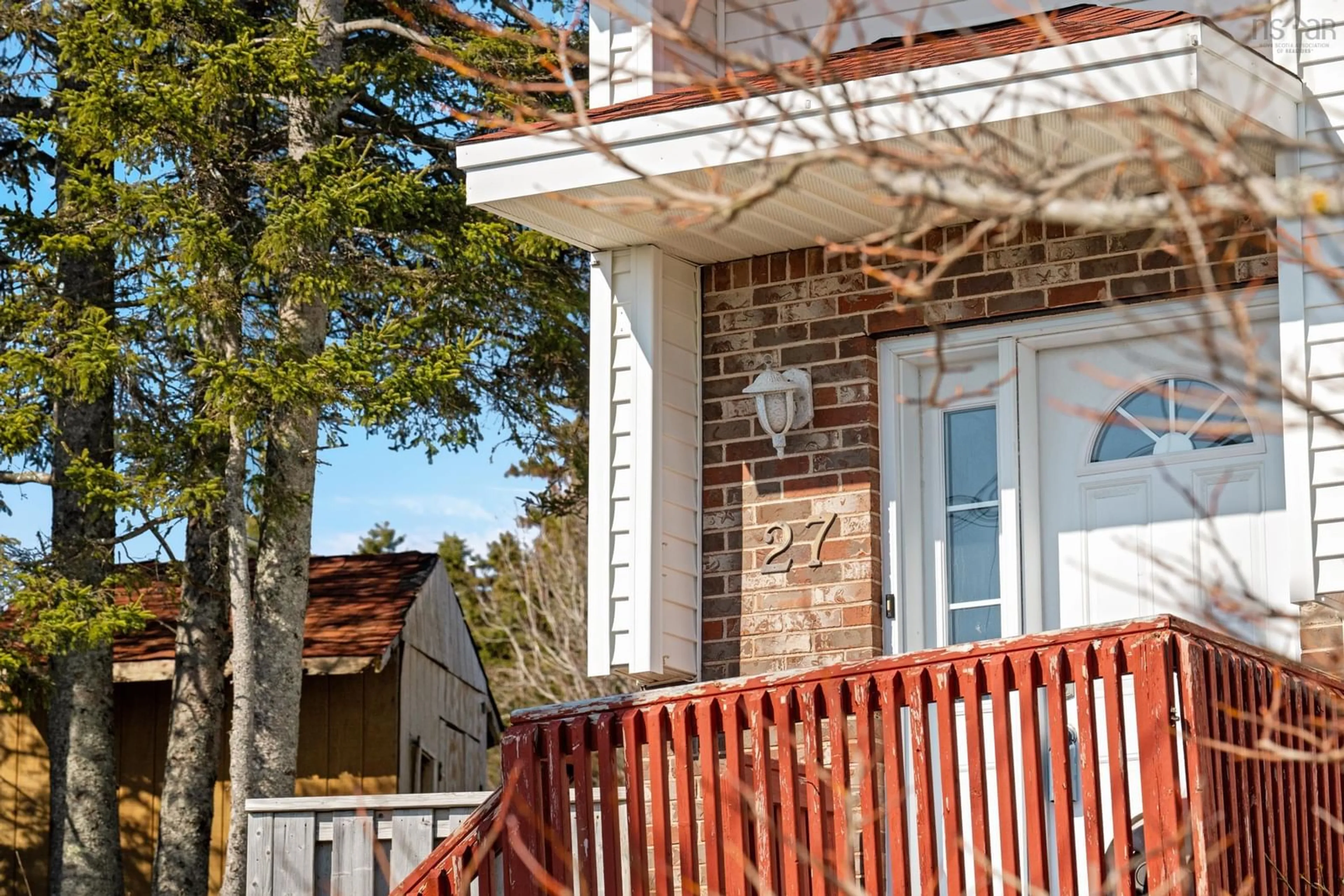 Home with brick exterior material, street for 27 Longstaff Crt, Eastern Passage Nova Scotia B3G 1H3