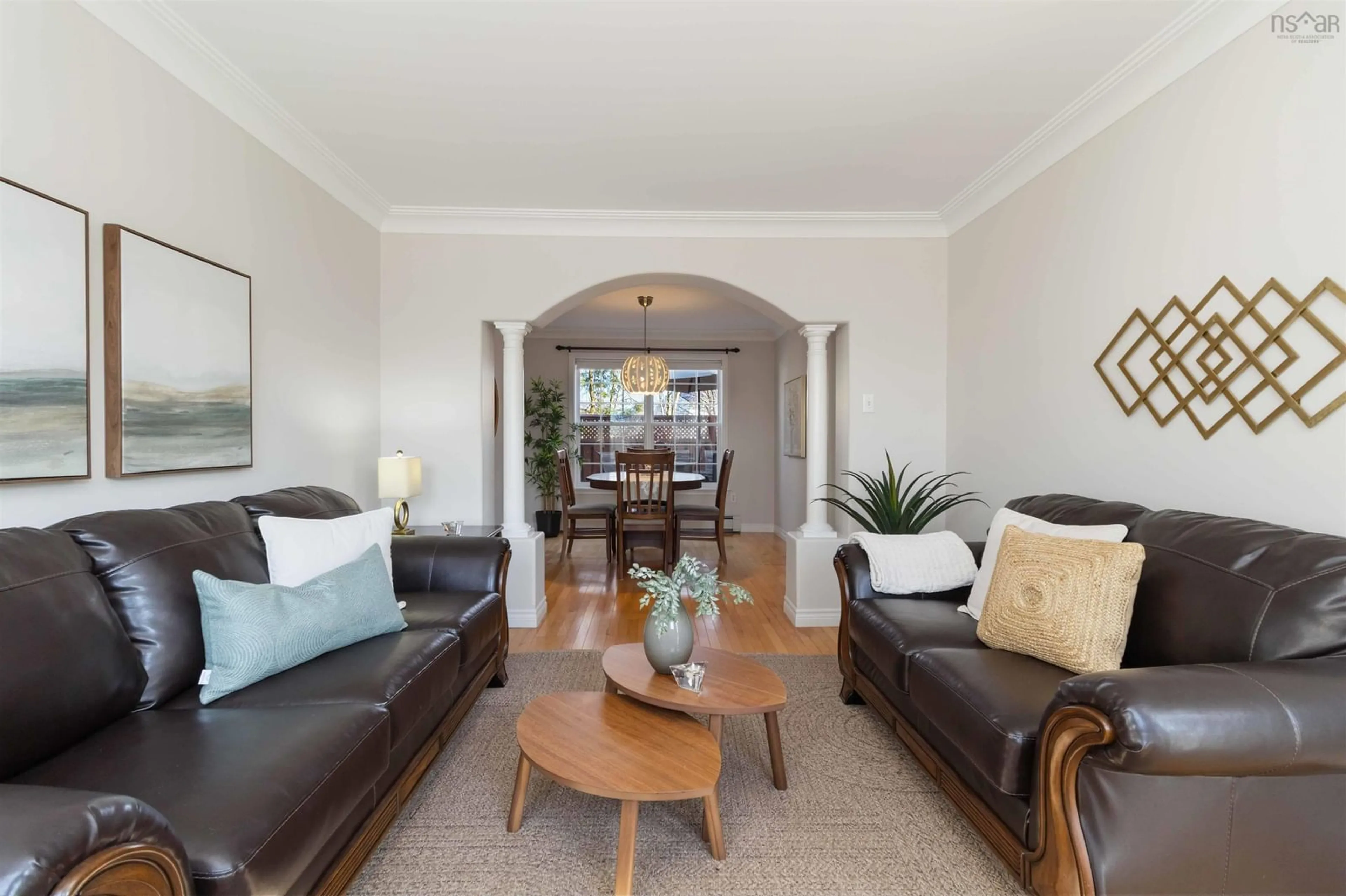 Living room with furniture, unknown for 46 Stone Gate Crt, Dartmouth Nova Scotia B2X 3T2