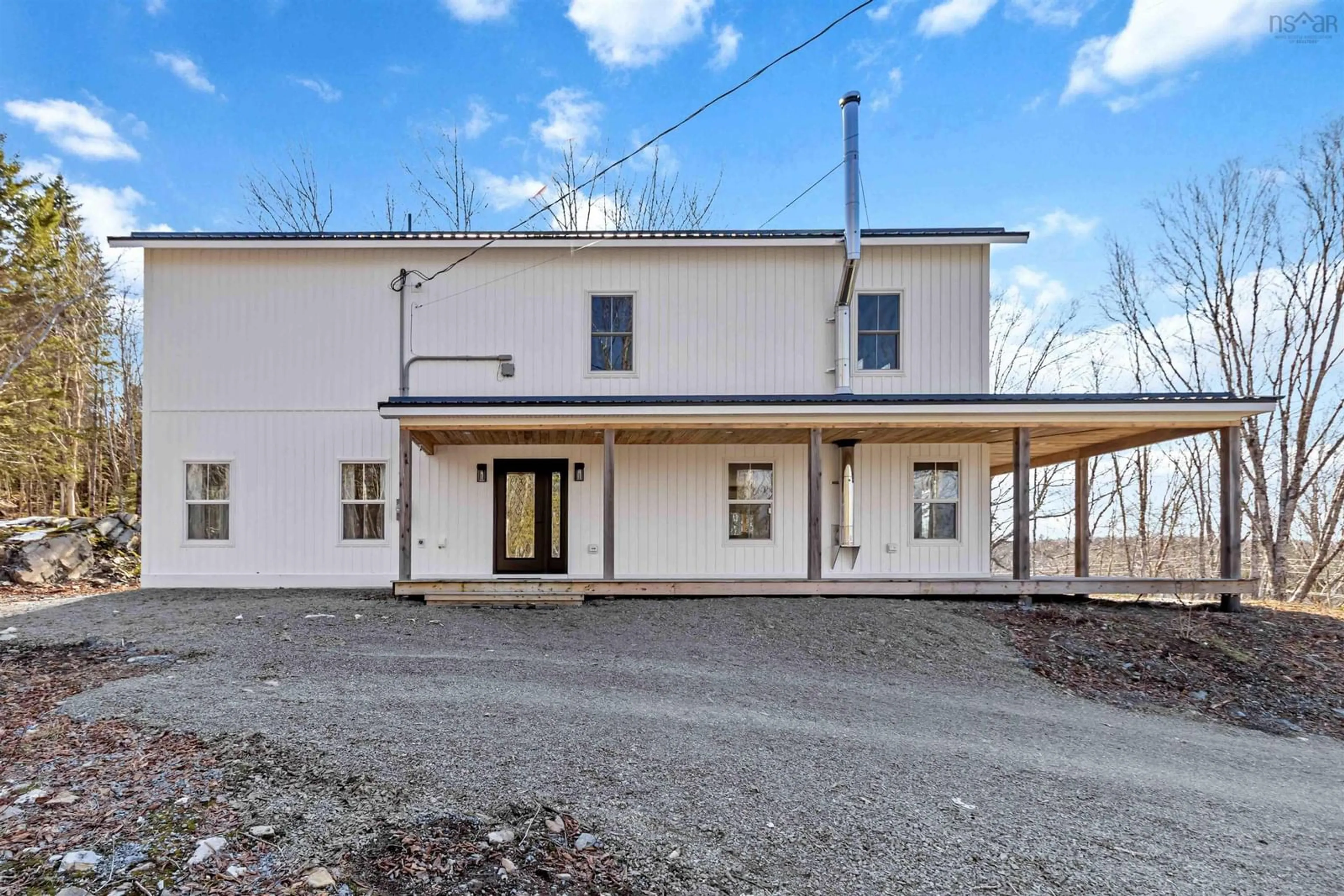 A pic from outside/outdoor area/front of a property/back of a property/a pic from drone, building for 64 Lily Lake Rd, Lakelands Nova Scotia B0N 1Z0