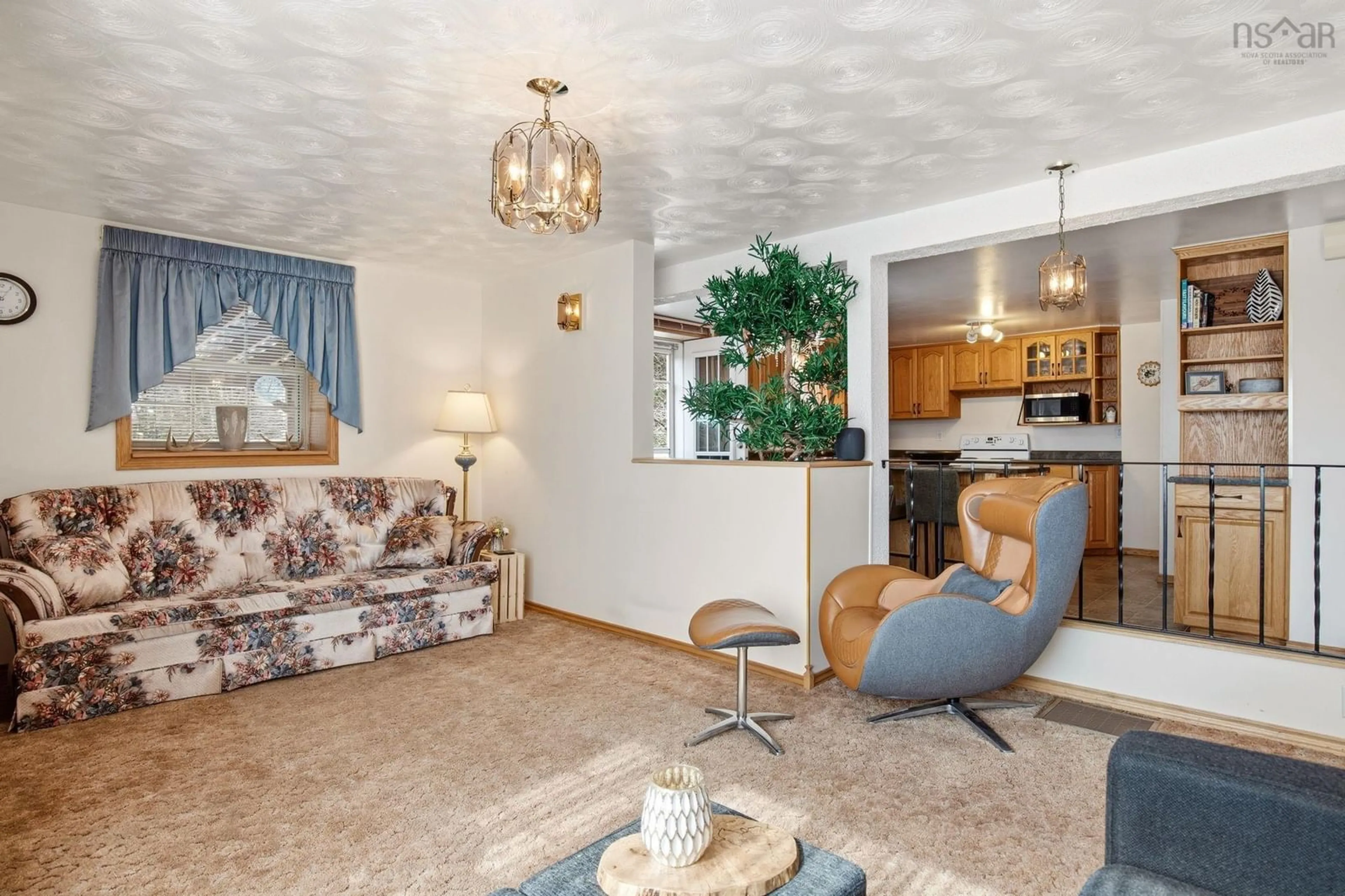 Living room with furniture, unknown for 12780 Highway 215 Admiral Rock, Admiral Rock Nova Scotia B0N 2H0