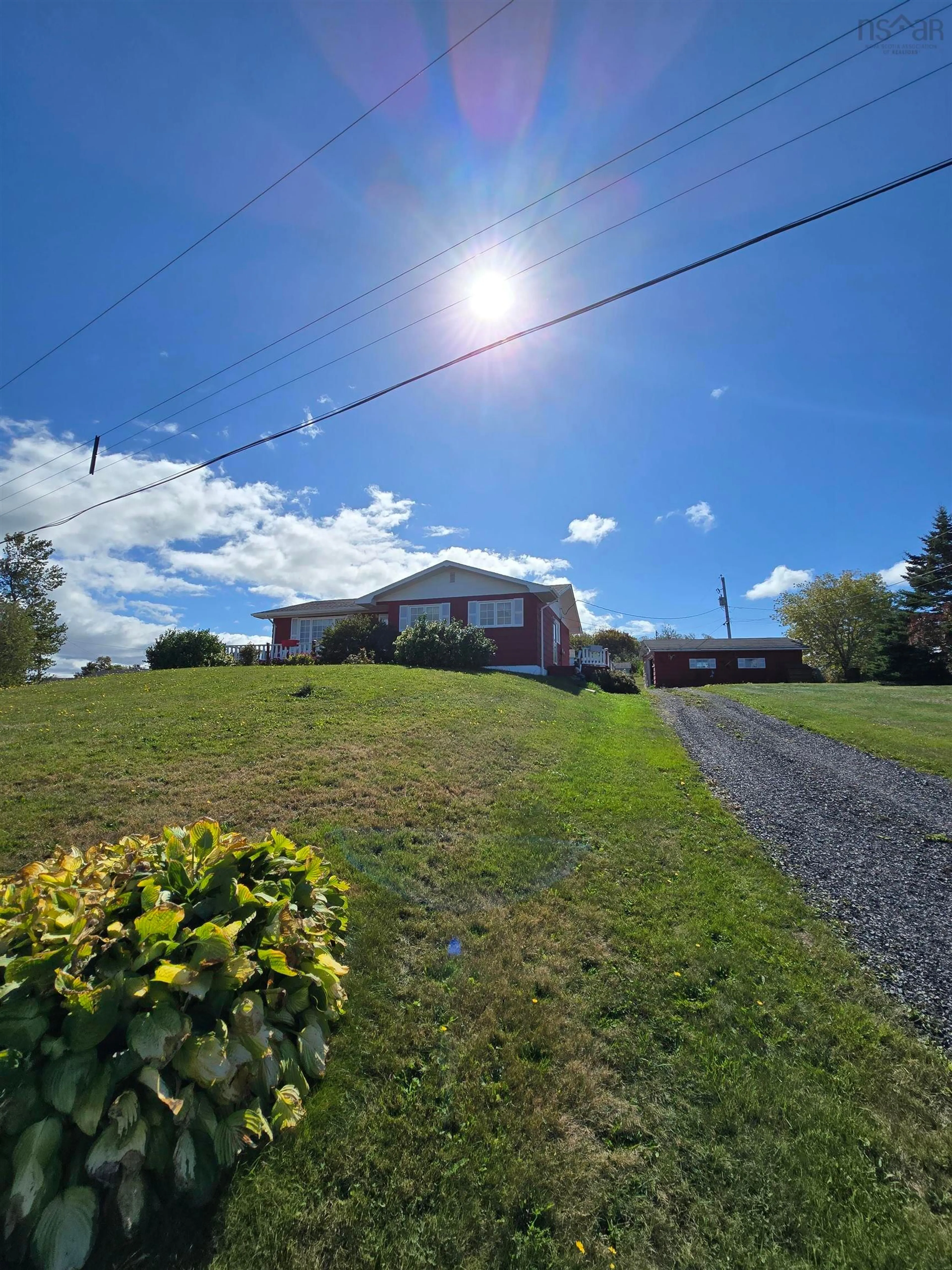 A pic from outside/outdoor area/front of a property/back of a property/a pic from drone, unknown for 12420 Hwy 4, Havre Boucher Nova Scotia B0H 1P0
