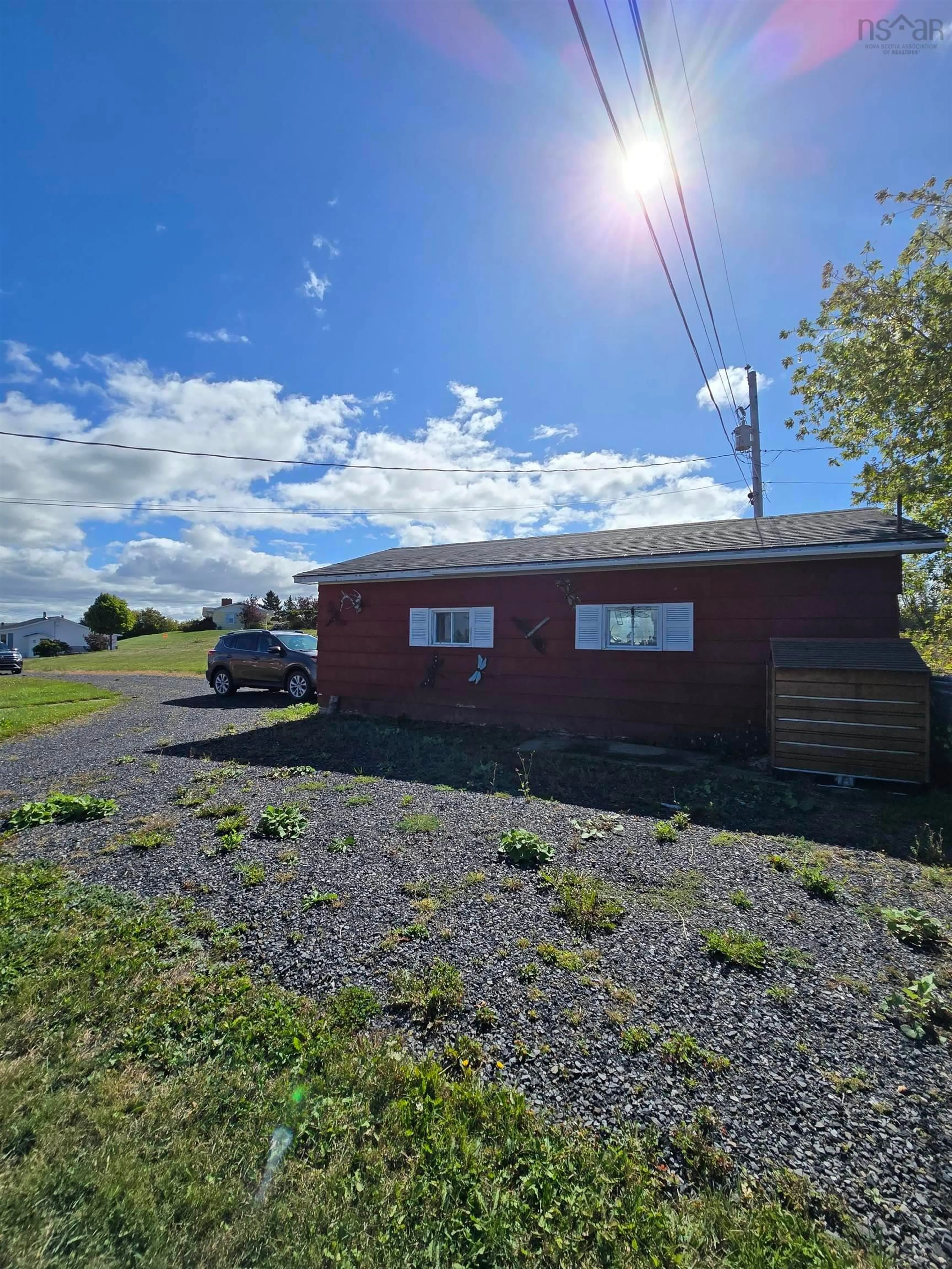 A pic from outside/outdoor area/front of a property/back of a property/a pic from drone, building for 12420 Hwy 4, Havre Boucher Nova Scotia B0H 1P0