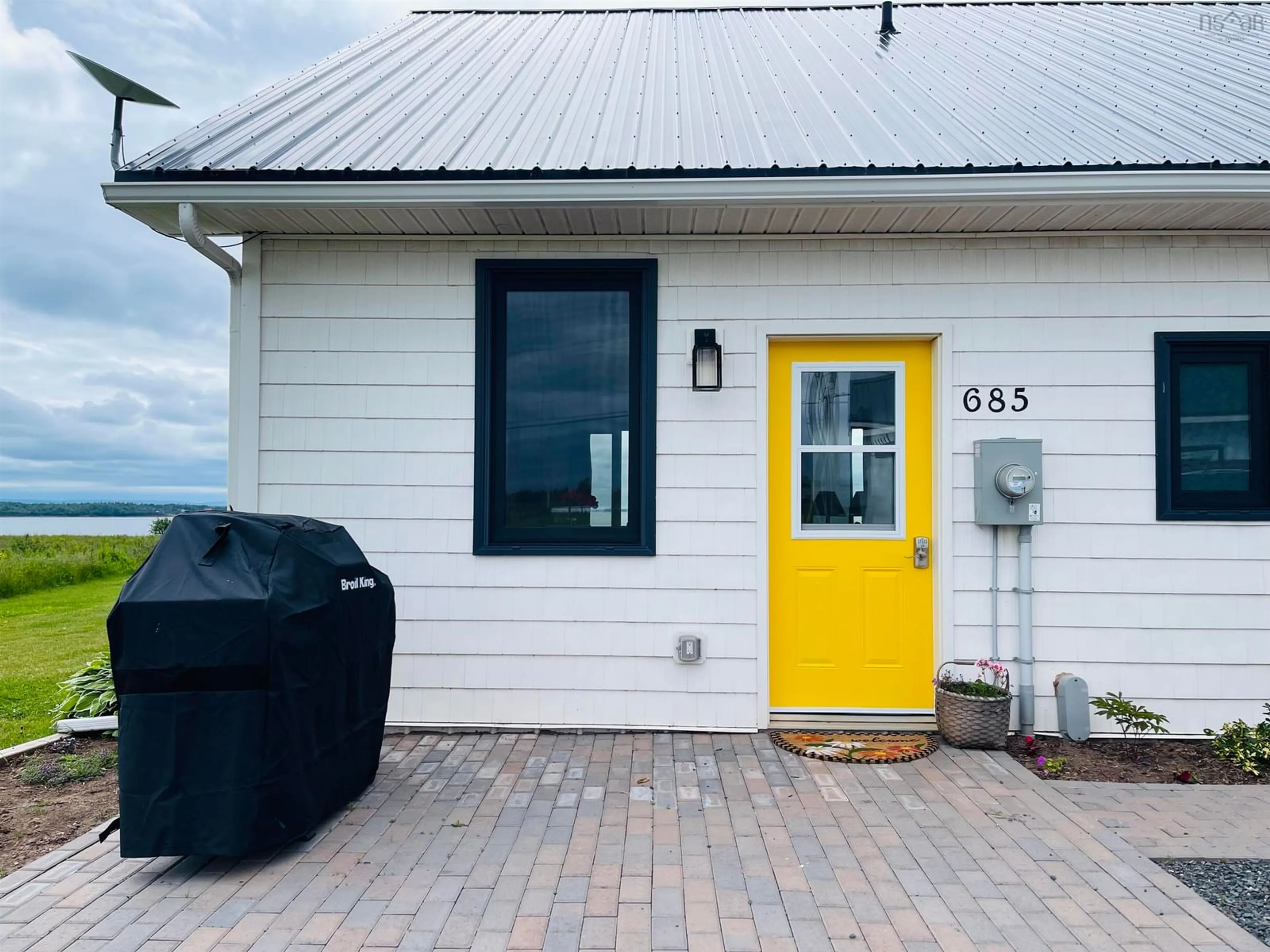 A pic from outside/outdoor area/front of a property/back of a property/a pic from drone, street for Cape John Road #685, Cape John Nova Scotia B0K 1N0