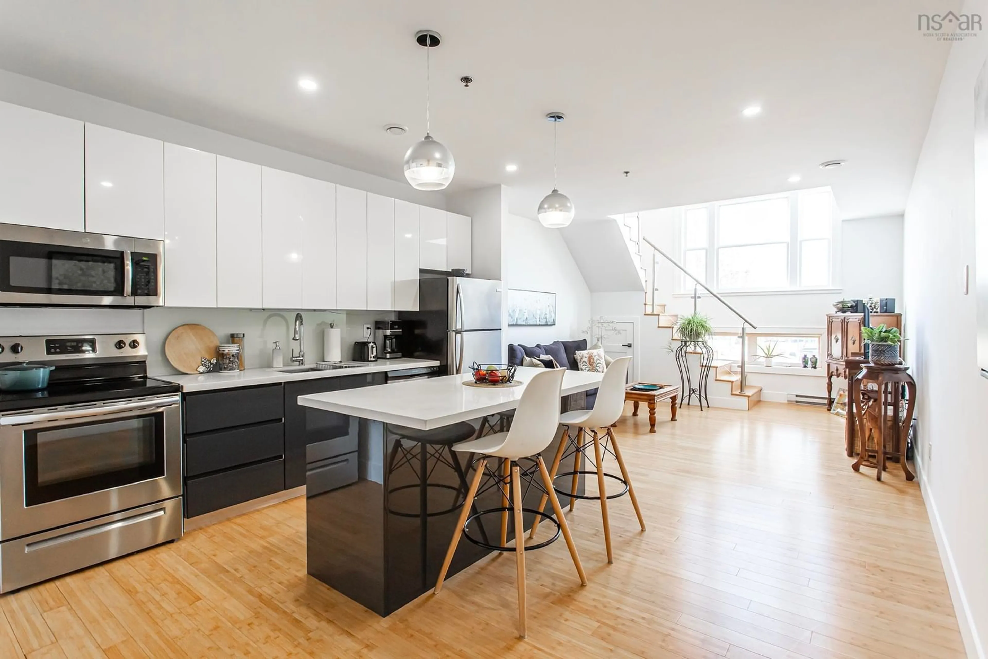 Contemporary kitchen, unknown for 151 Ritchie St #203, Annapolis Royal Nova Scotia B0S 1A0