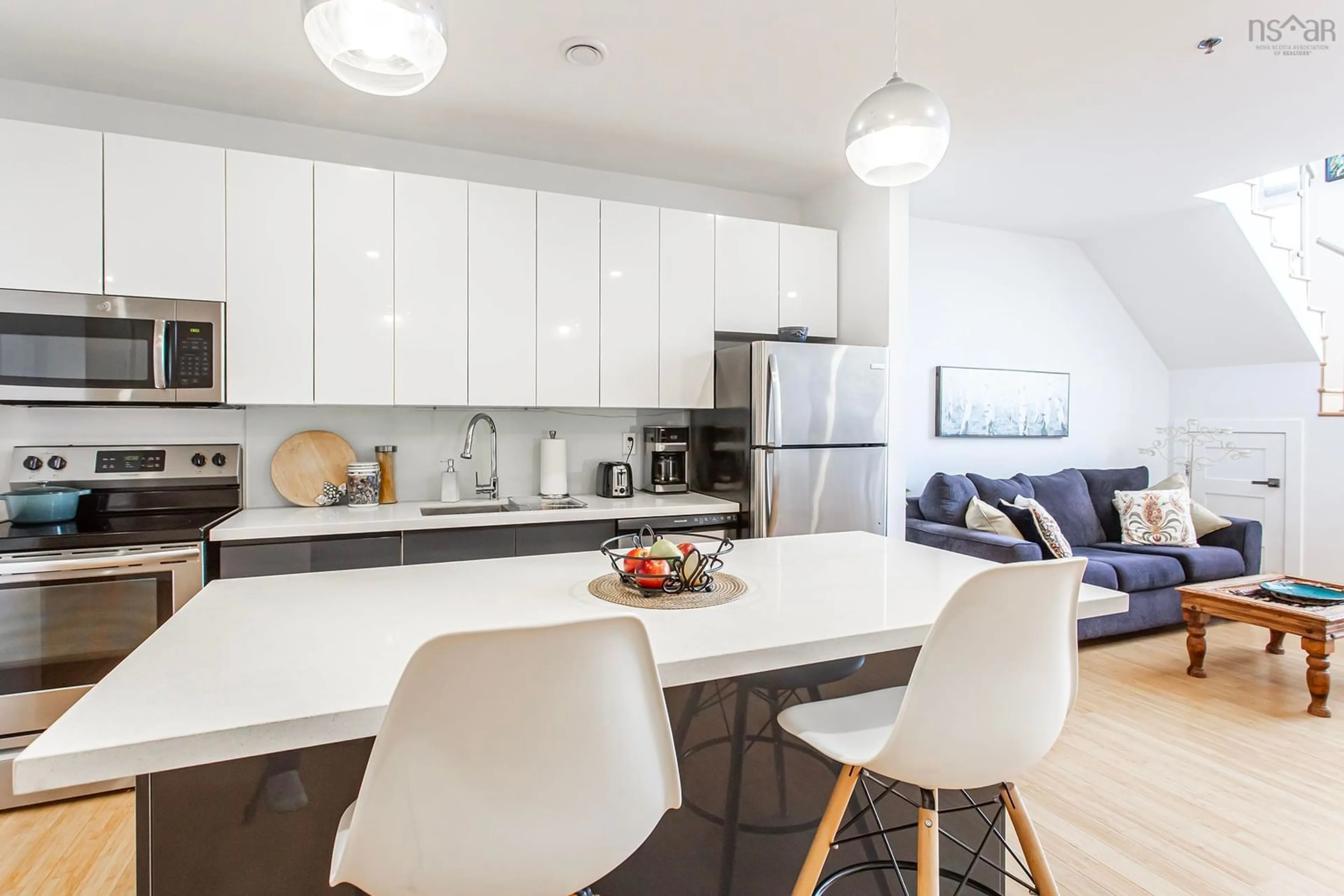 Open concept kitchen, unknown for 151 Ritchie St #203, Annapolis Royal Nova Scotia B0S 1A0