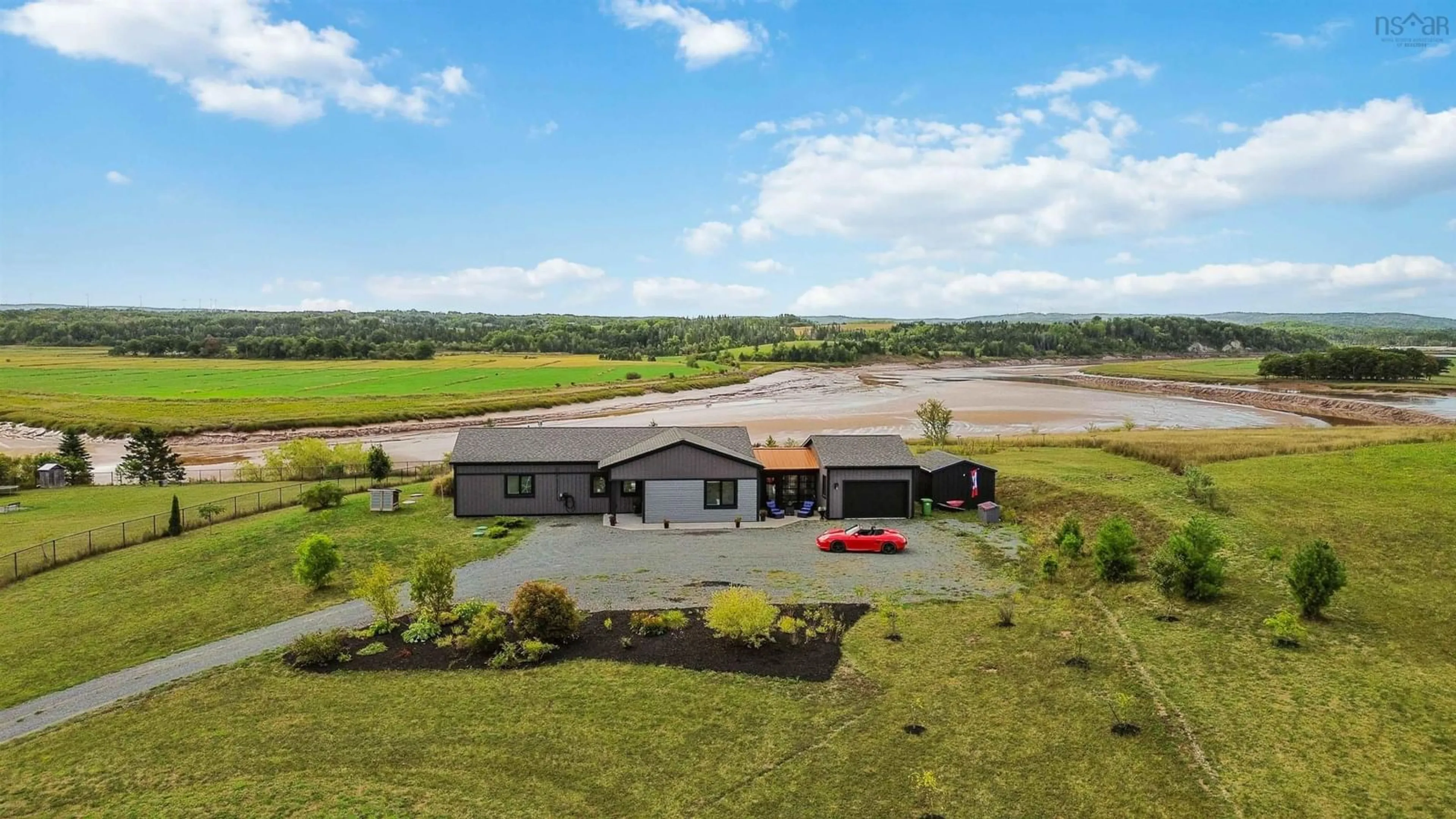 A pic from outside/outdoor area/front of a property/back of a property/a pic from drone, unknown for 1144 Avondale Rd, Poplar Grove Nova Scotia B0N 2A0